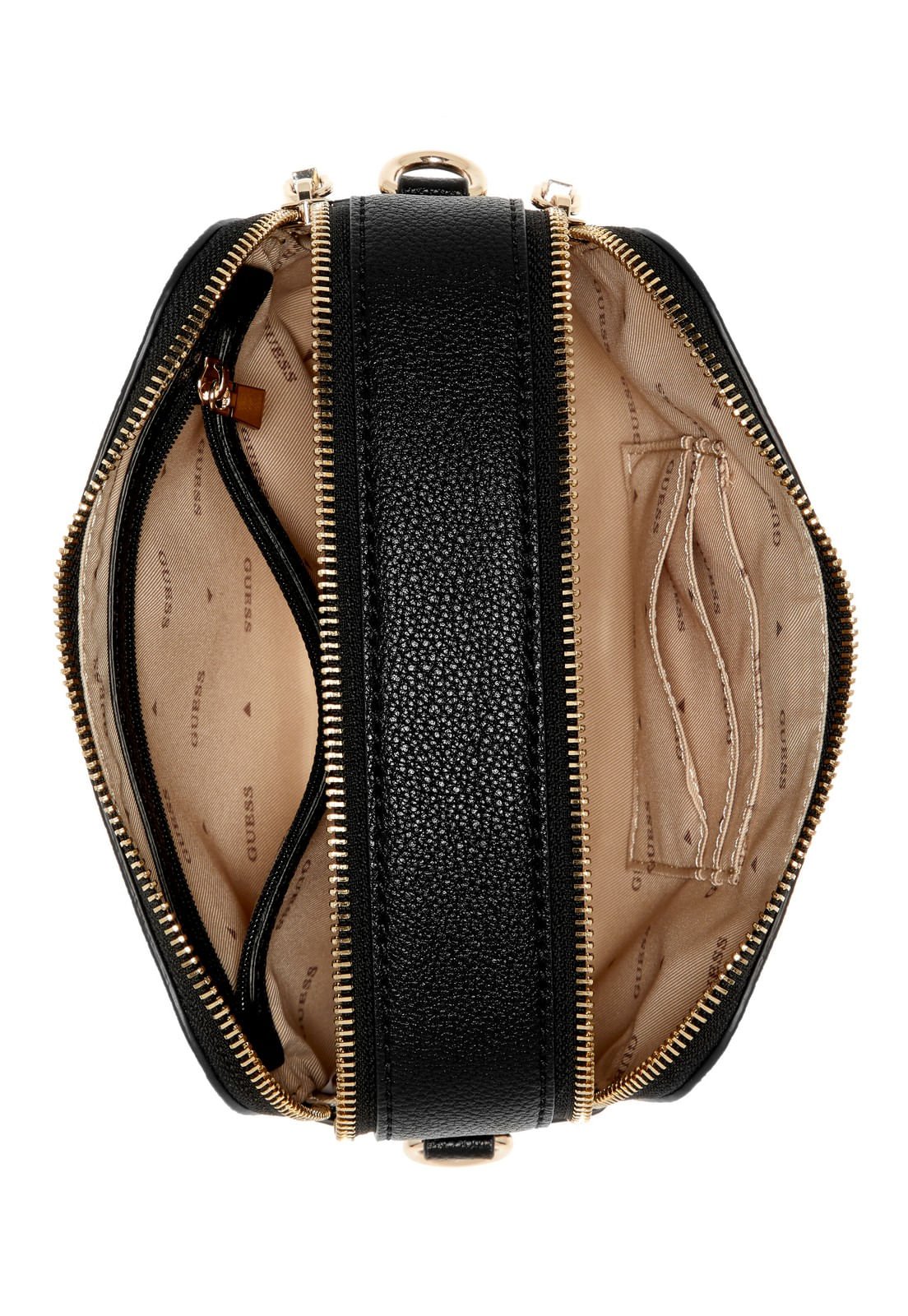 Bolsa Latona Ii Camera Transversal Preto Preto 4