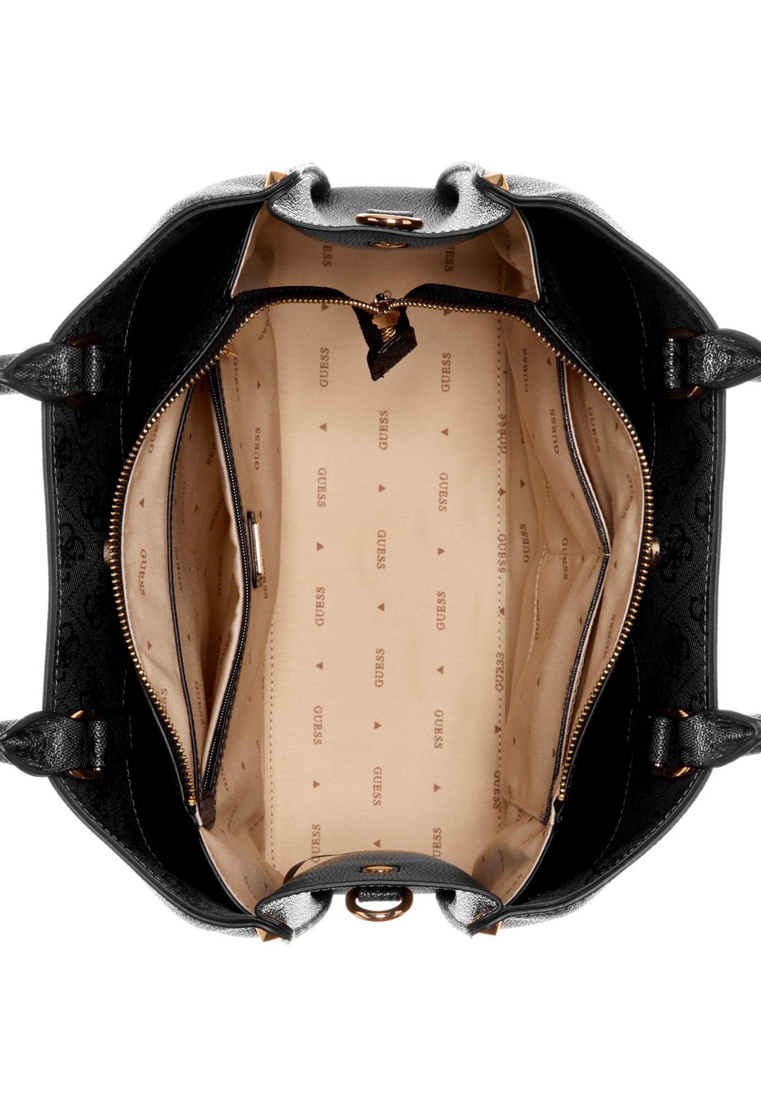Bolsa Meridian Ii Girlfriend Satchel Preto Preto 4
