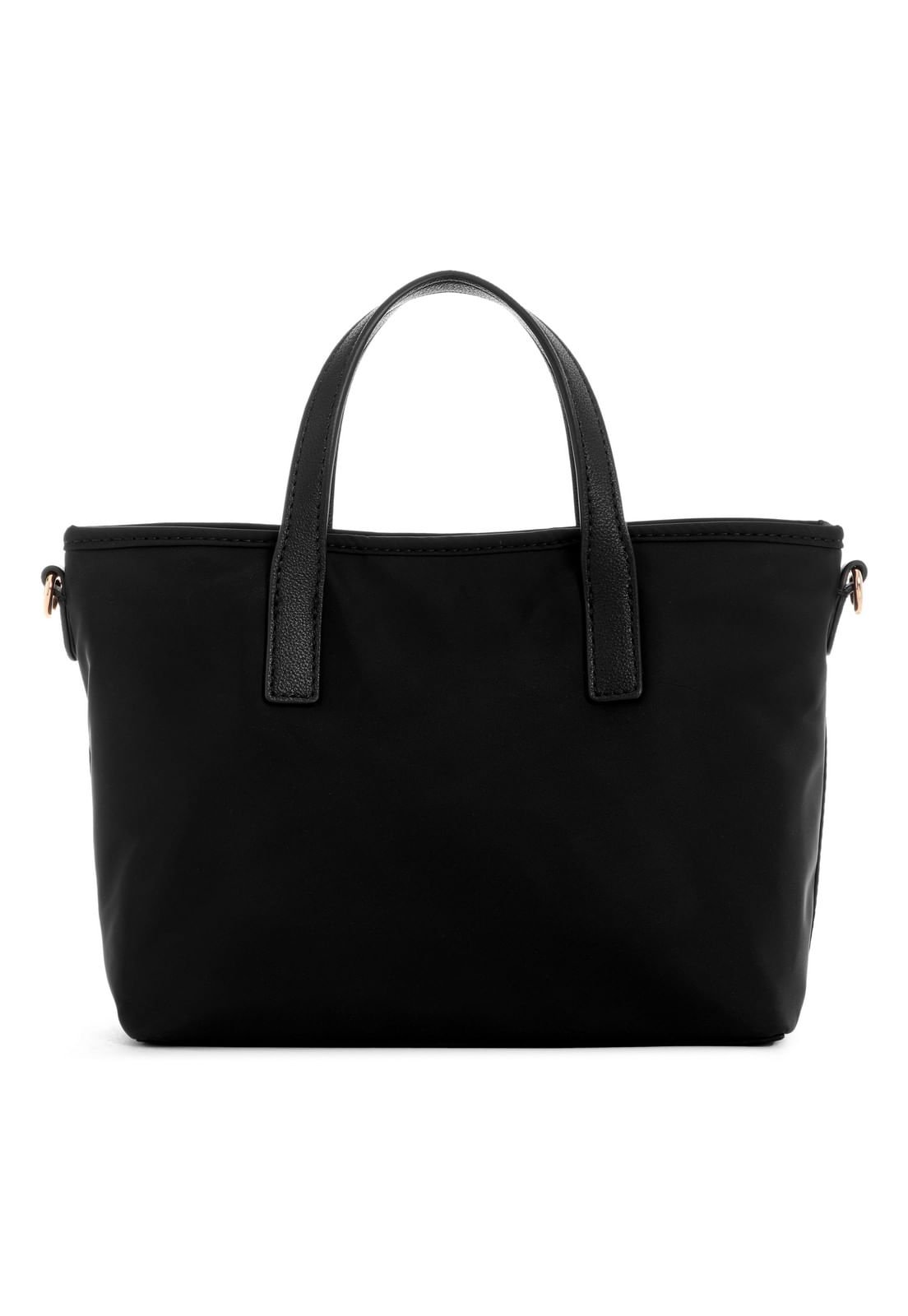 Bolsa Eco Gemma Mini Tote Preto Preto 3