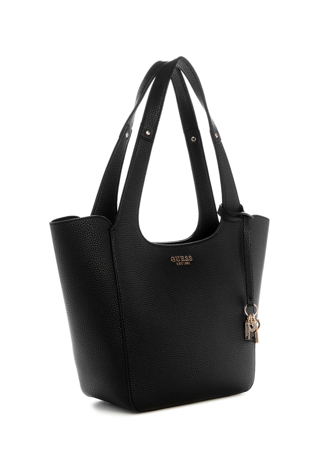 Bolsa Calista Tote Preto Preto 5