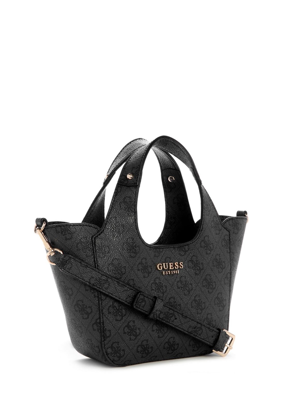 Bolsa Calista Mini Tote Preto Preto 3
