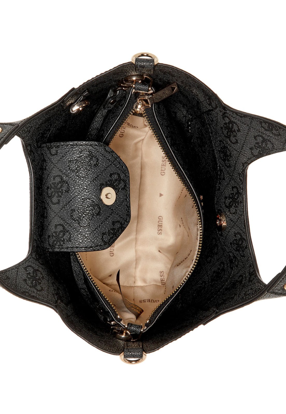 Bolsa Calista Mini Tote Preto Preto 5