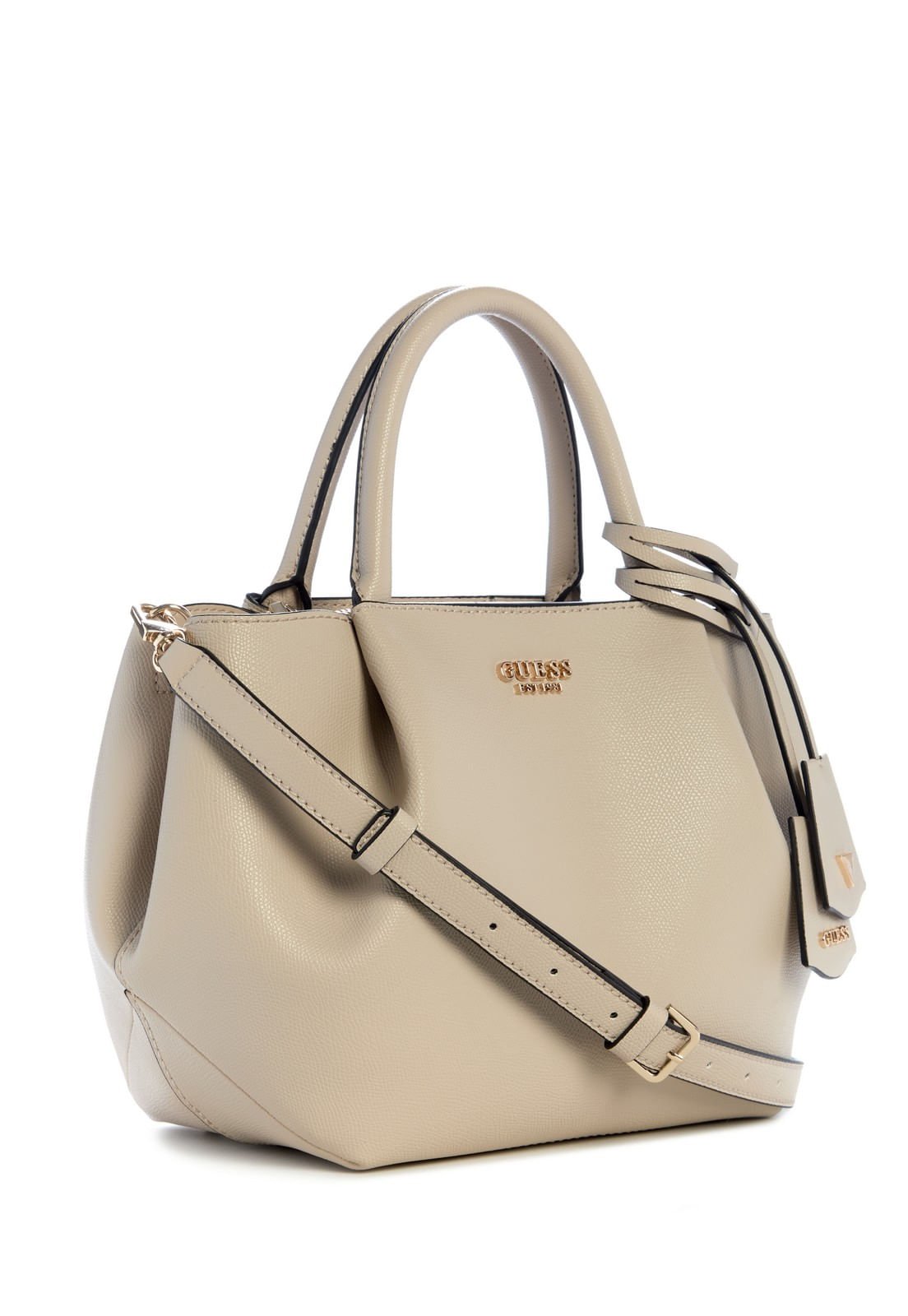 Bolsa Amorette Girlfriend Satchel Bege Bege 2