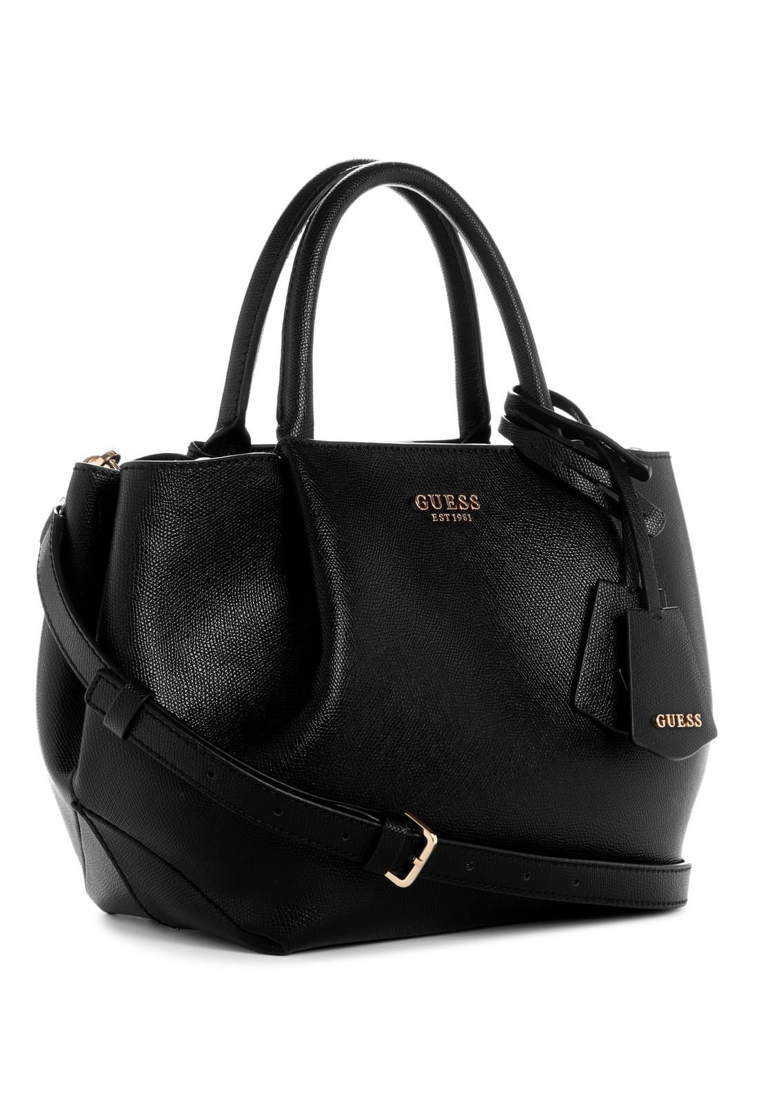 Bolsa Amorette Girlfriend Satchel Preto Preto 2