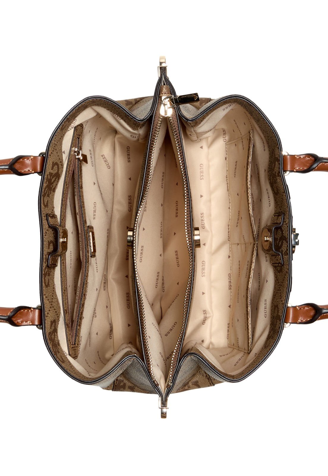 Bolsa Erenia Girlfriend Satchel Bege Bege 4