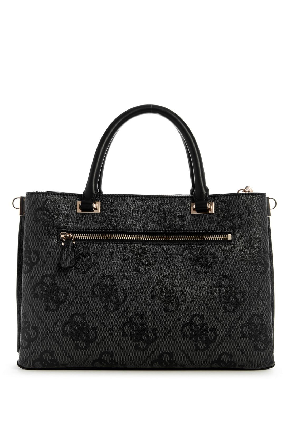 Bolsa Erenia Girlfriend Satchel Preto Preto 3