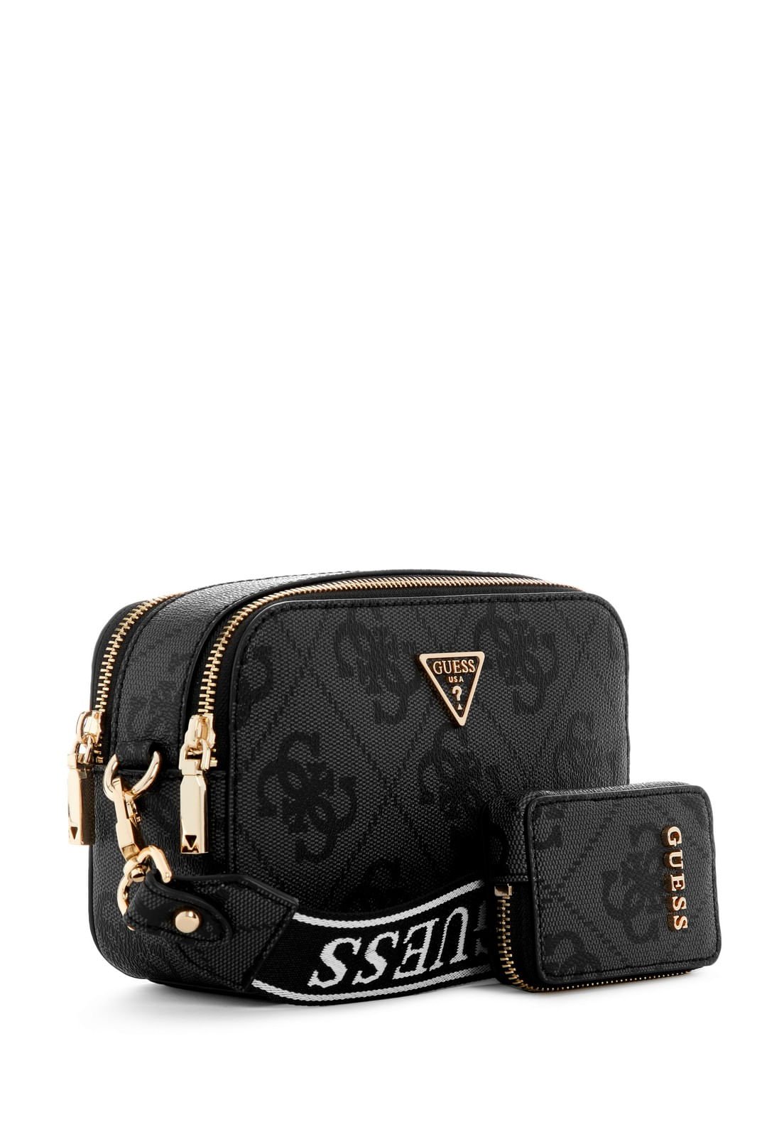 Bolsa Latona Ii Camera Crossbody Preto Preto 2