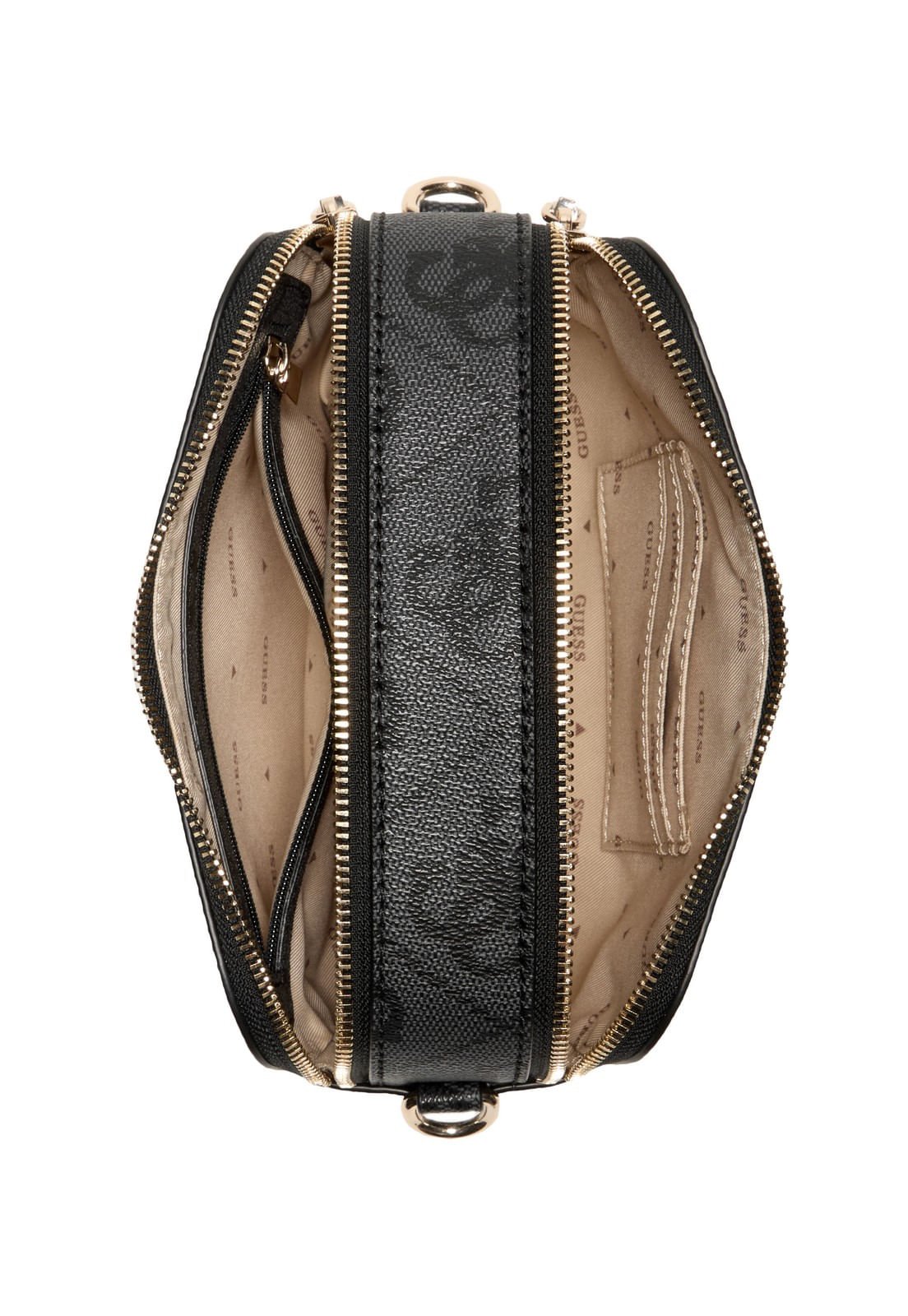 Bolsa Latona Ii Camera Crossbody Preto Preto 4