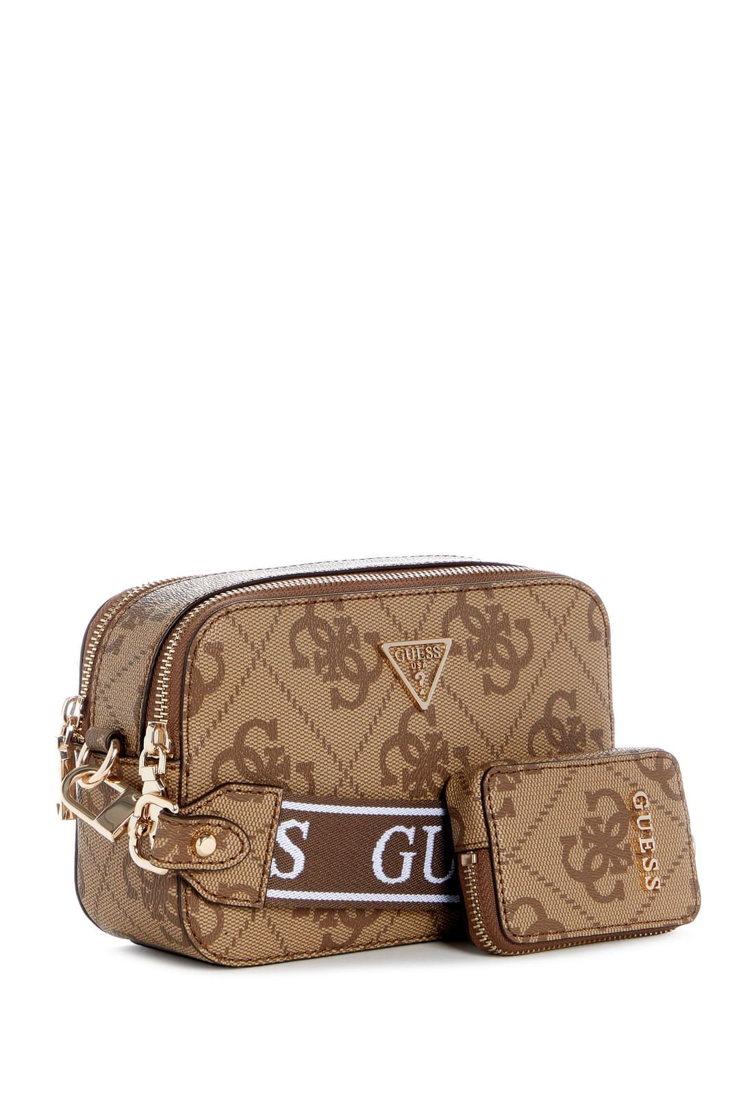 Bolsa Latona Ii Camera Crossbody Bege Bege 2