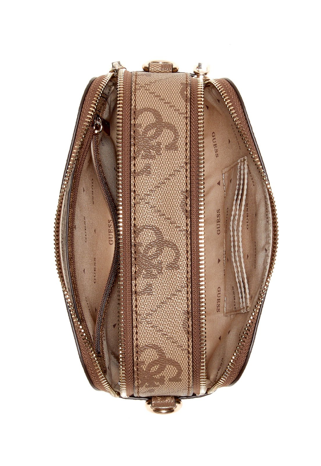 Bolsa Latona Ii Camera Crossbody Bege Bege 4