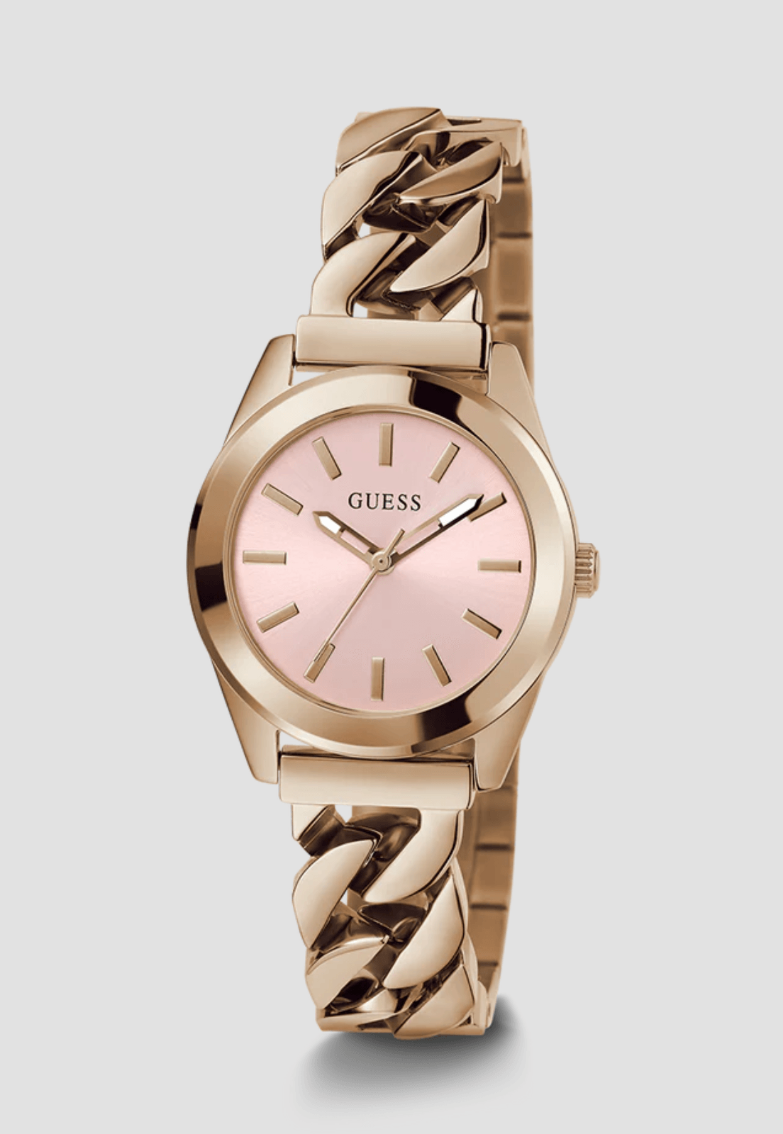 Relógio Analógico Aço Rosé Rosé 3