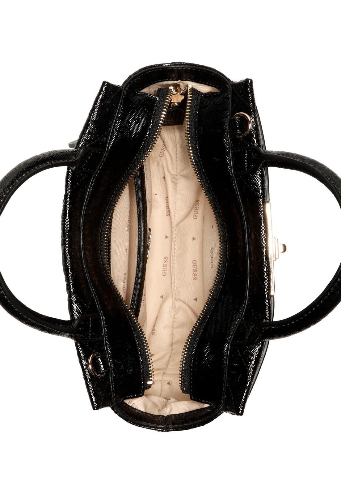 Bolsa Idra Small Satchel Preto Preto 4