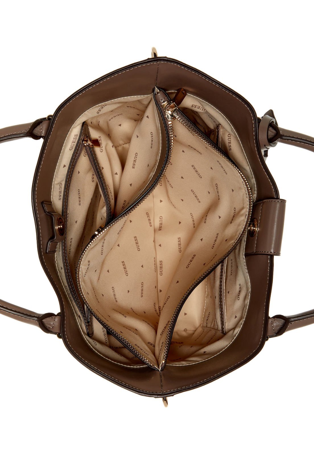 Bolsa Jane Tote Bege Marrom 4