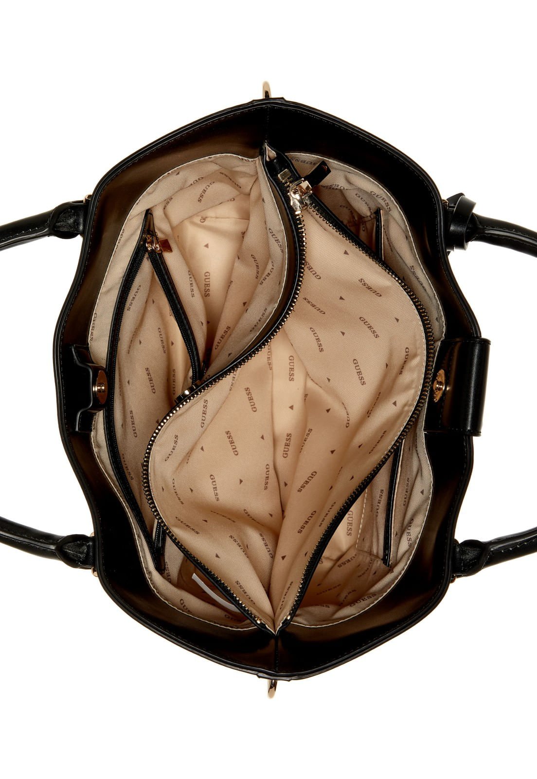 Bolsa Jane Tote Preto Preto 4