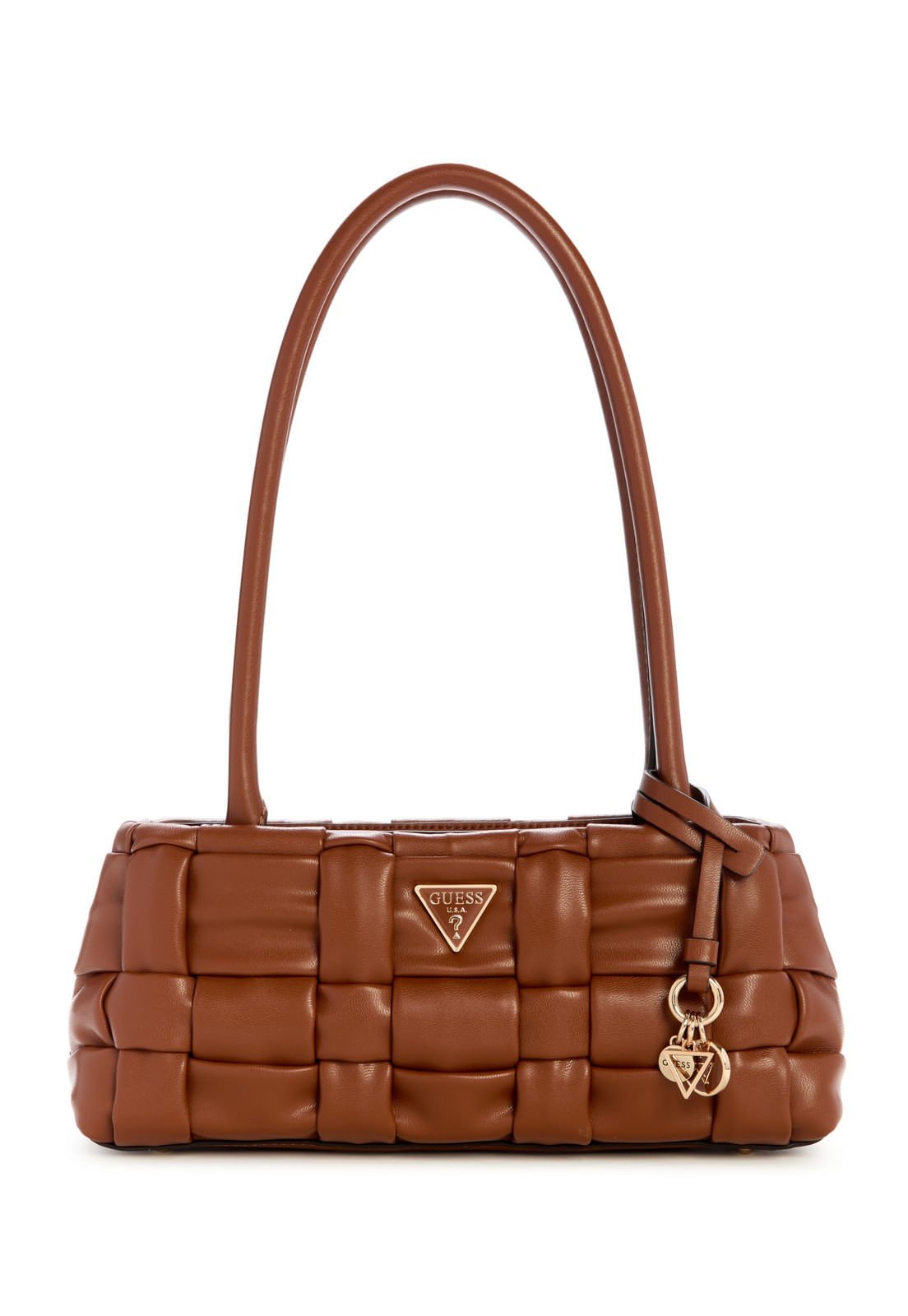 Bolsa Marion Shoulder Satchel Marrom