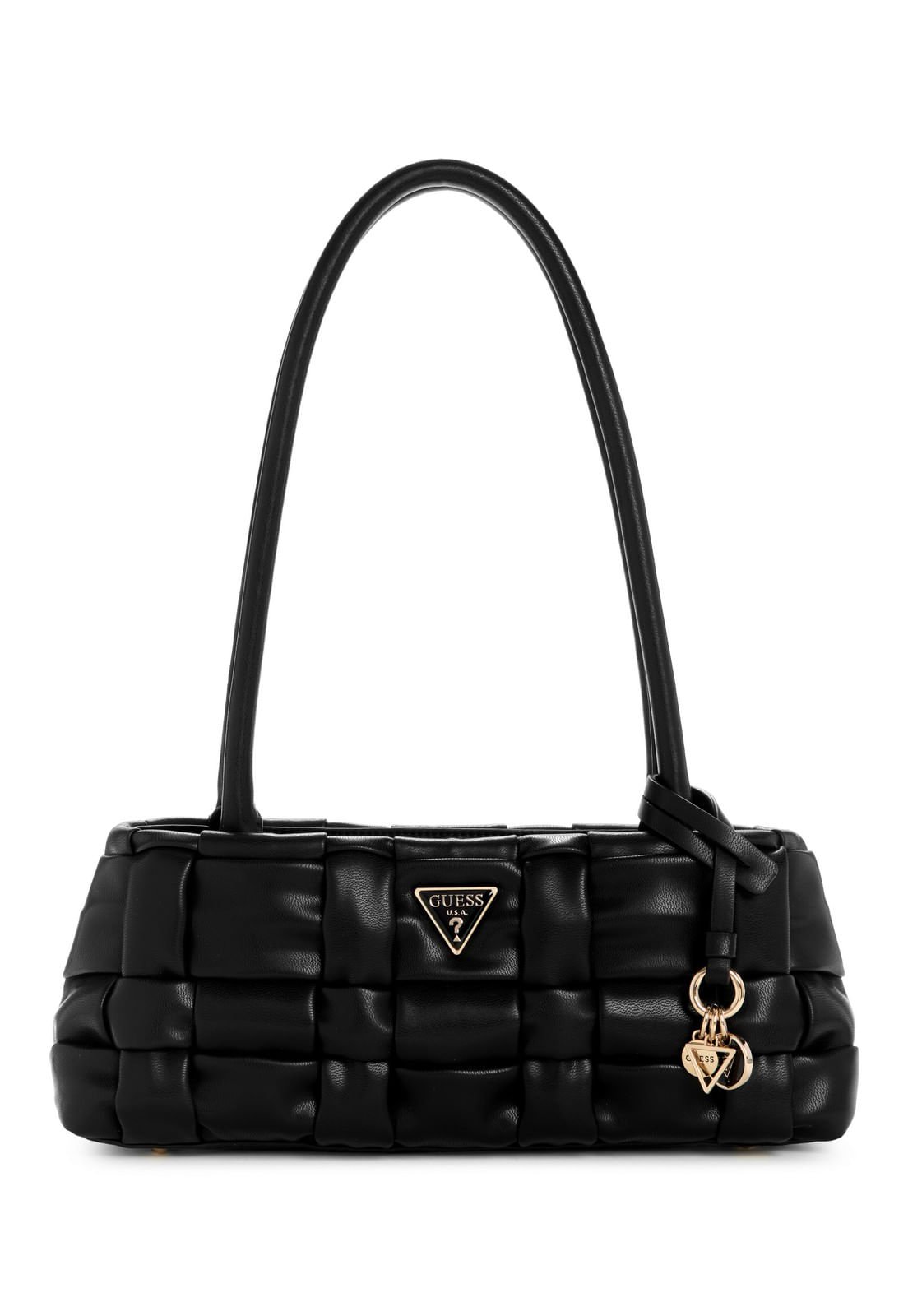 Bolsa Marion Shoulder Satchel Preto