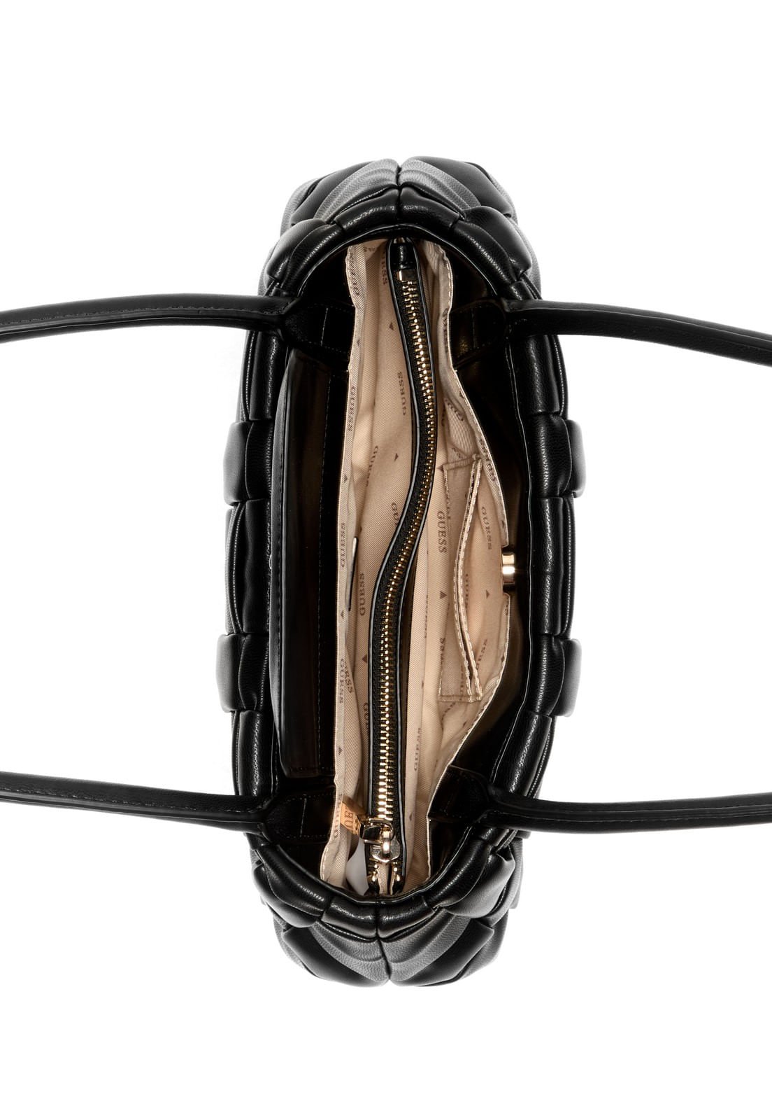 Bolsa Marion Shoulder Satchel Preto Preto 4