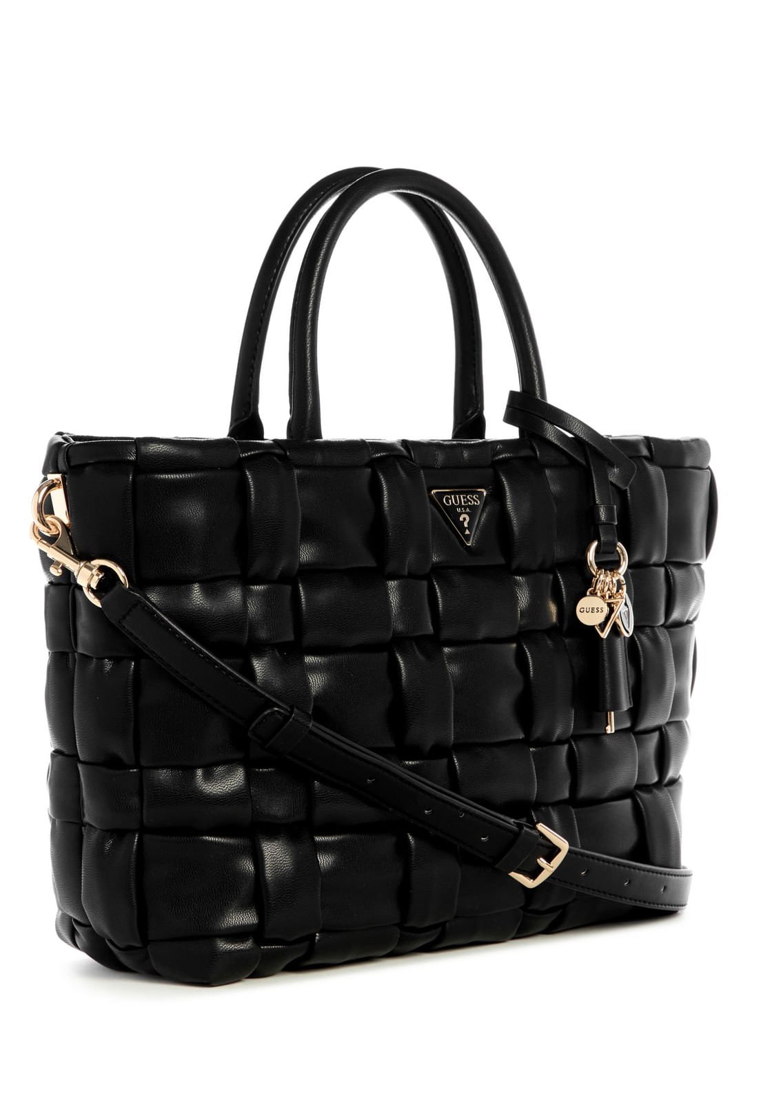 Bolsa Marion Satchel Preto Preto 2