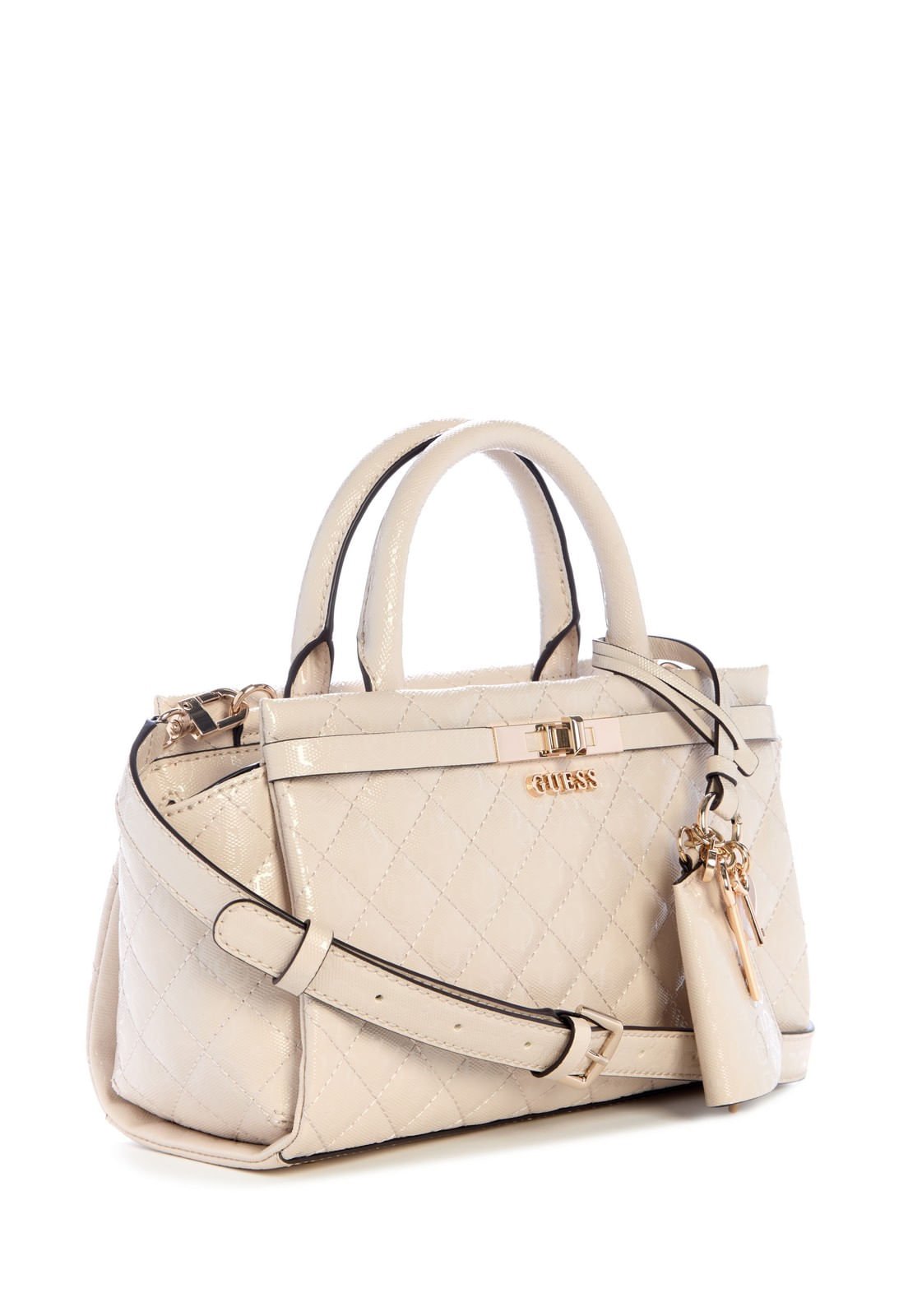Bolsa Idra Small Satchel Cinza Off White 2