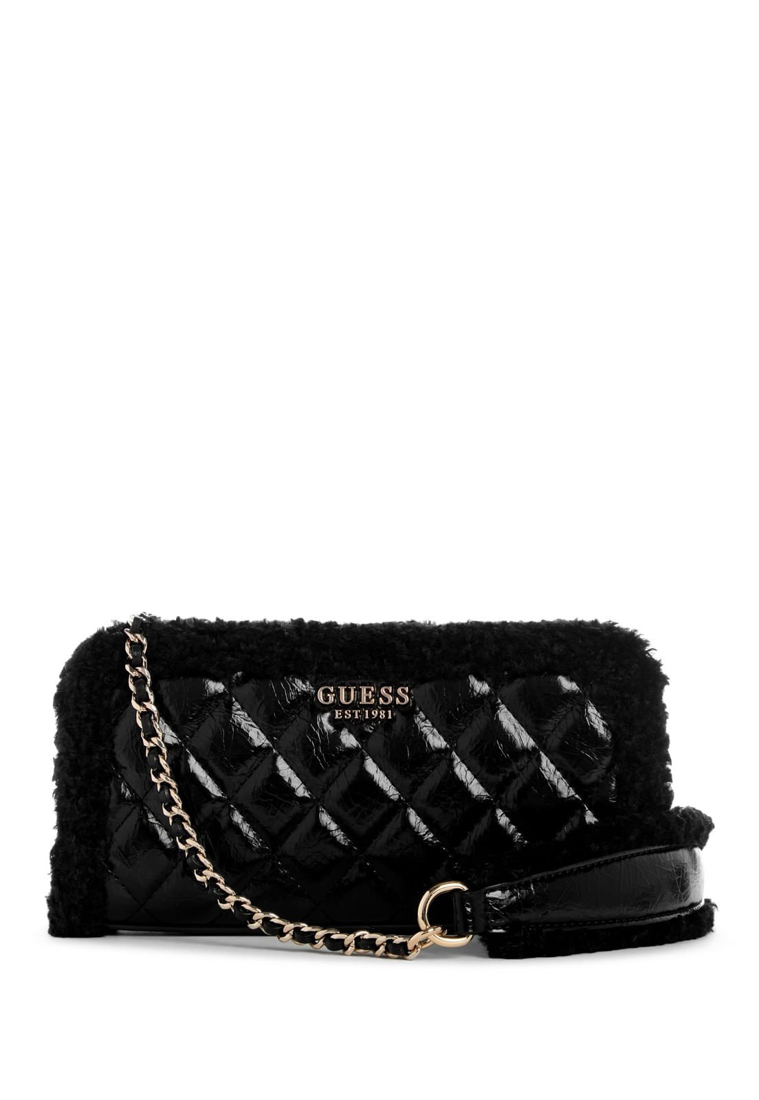 Bolsa Mini Cristi Top Zip Crossbody Preto Preto 1