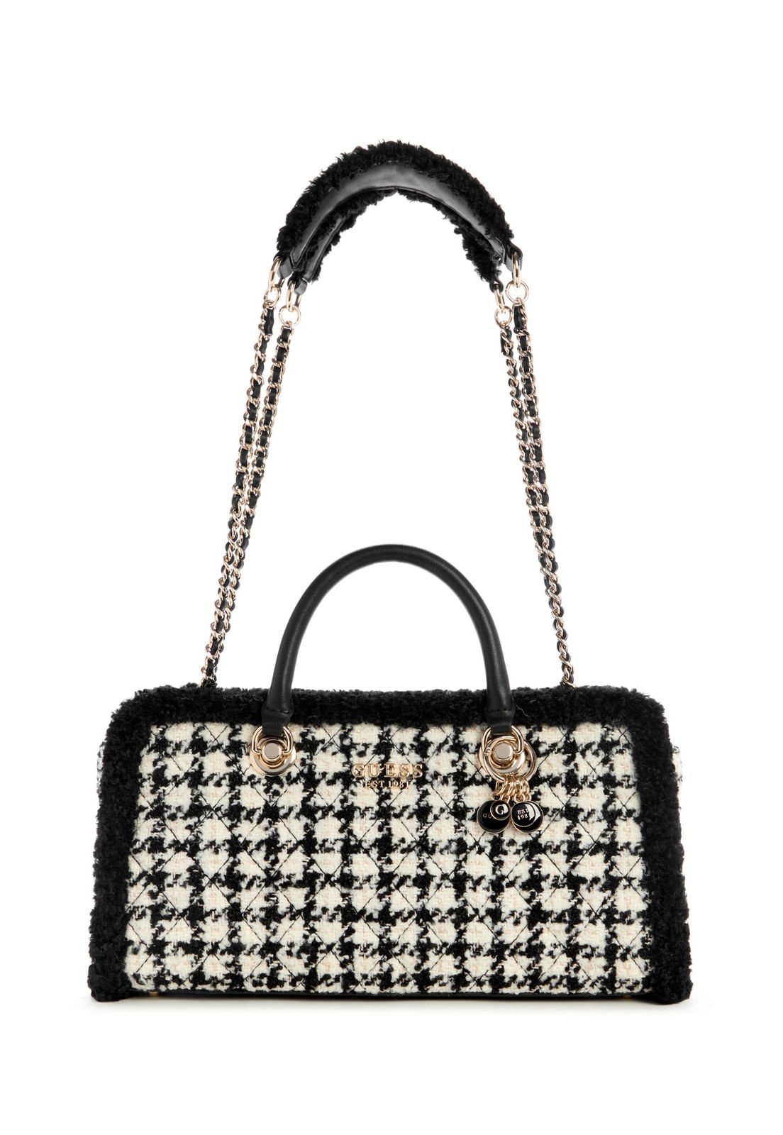 Bolsa Cristi Shoulder Satchel Preto Preto 1