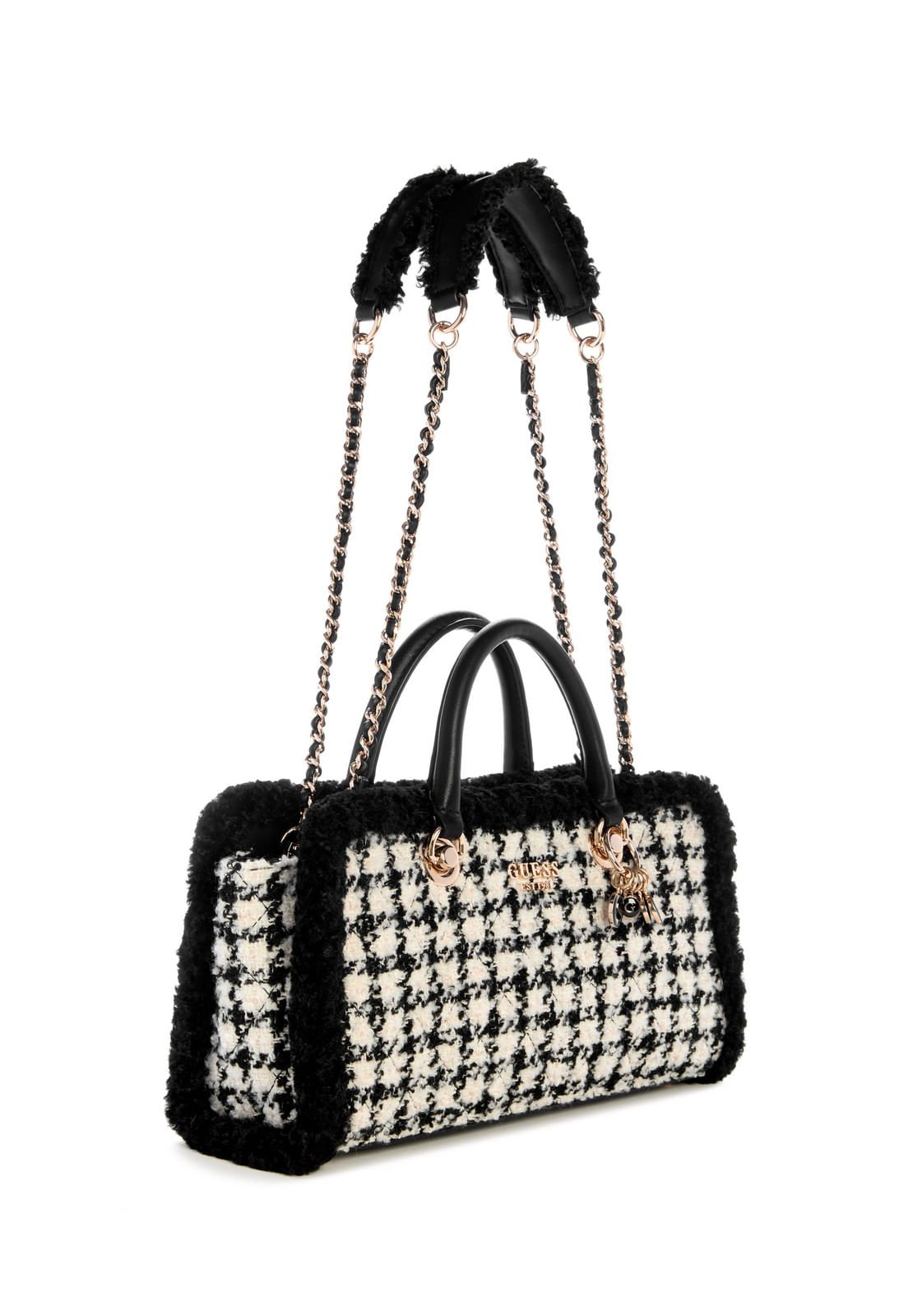 Bolsa Cristi Shoulder Satchel Preto Preto 2