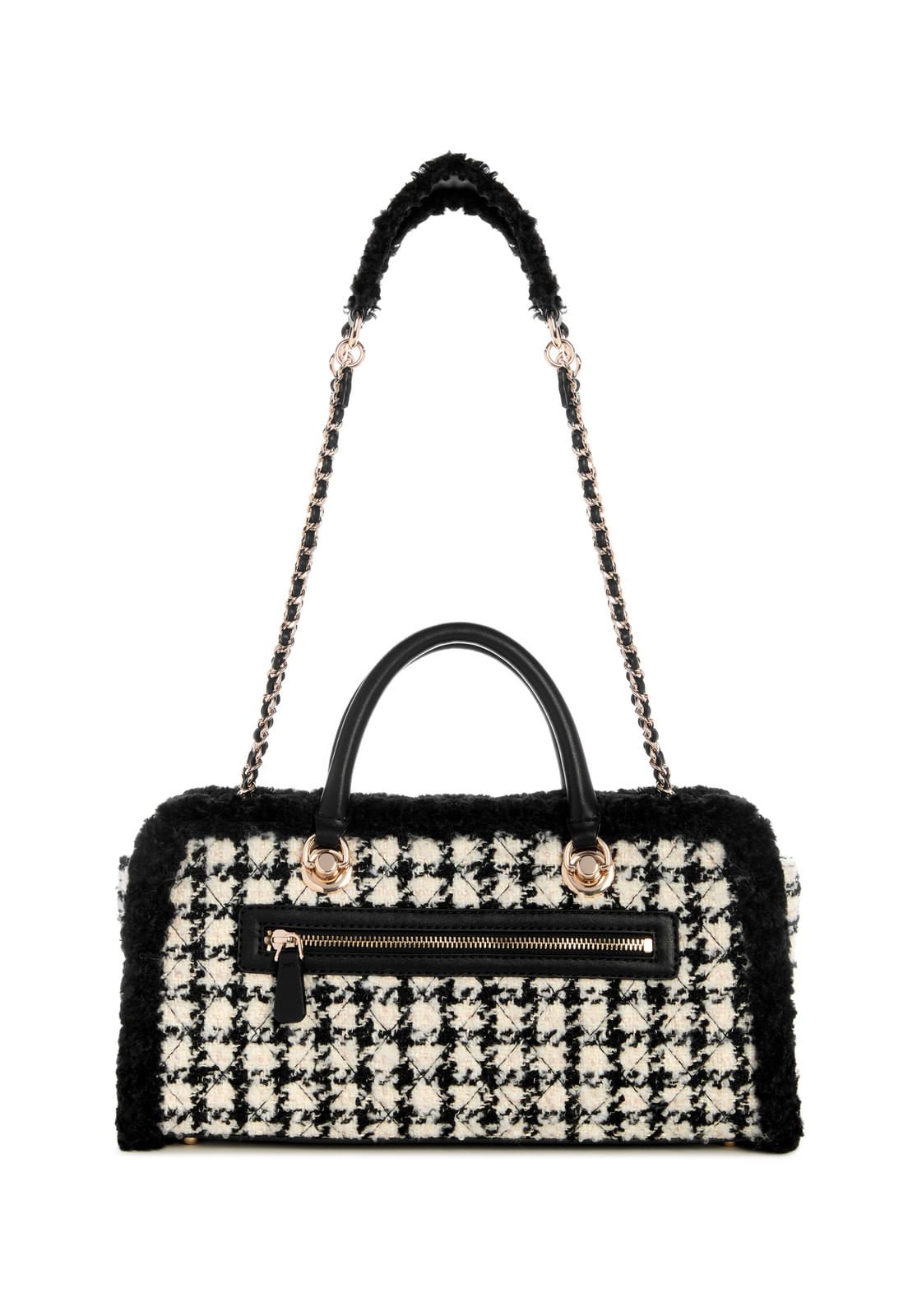 Bolsa Cristi Shoulder Satchel Preto Preto 3