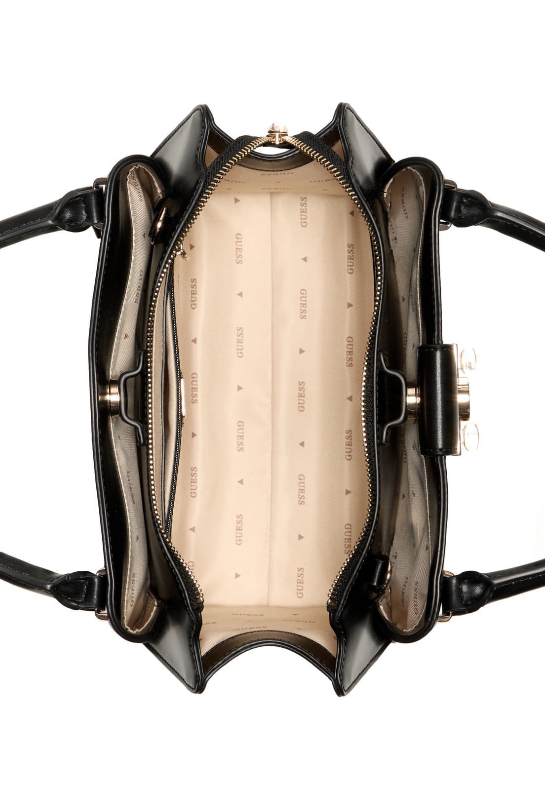 Bolsa Jane Small Satchel Preto Preto 4