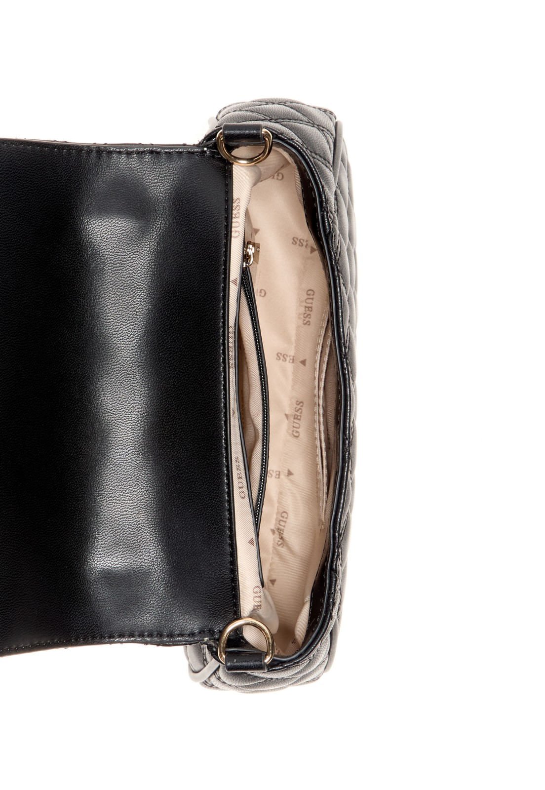 Bolsa Giully Ii Top Handle Flap Preto Preto 4