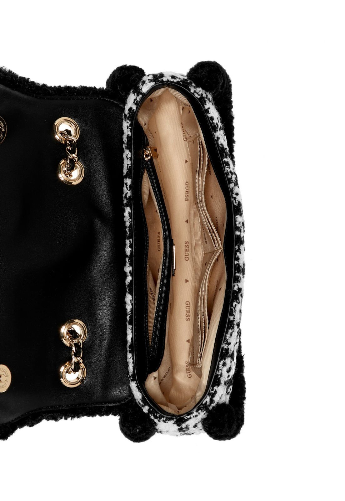 Bolsa Cristi Convertible Xbody Flap Preto Preto 4