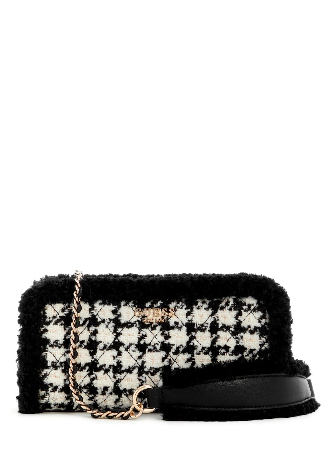 Bolsa Mini Cristi Top Zip Crossbody Preto