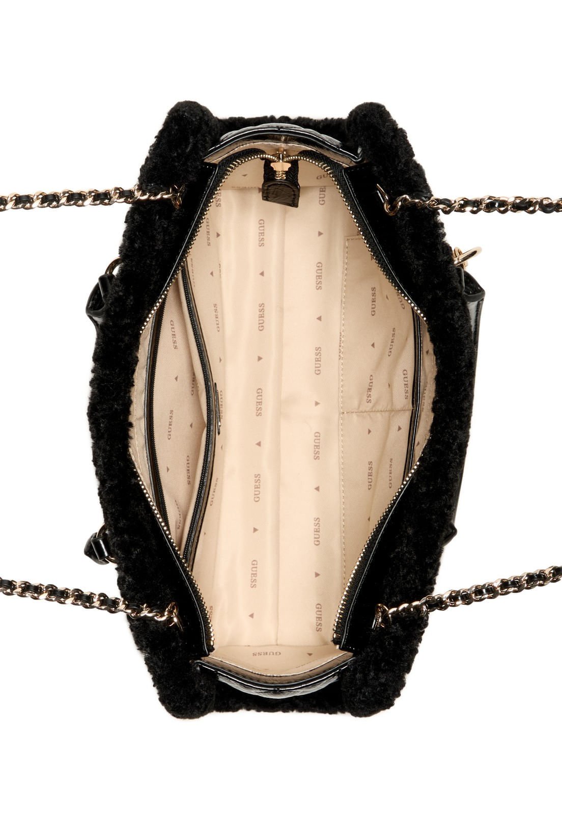 Bolsa Cristi Shoulder Satchel Preto Preto 4