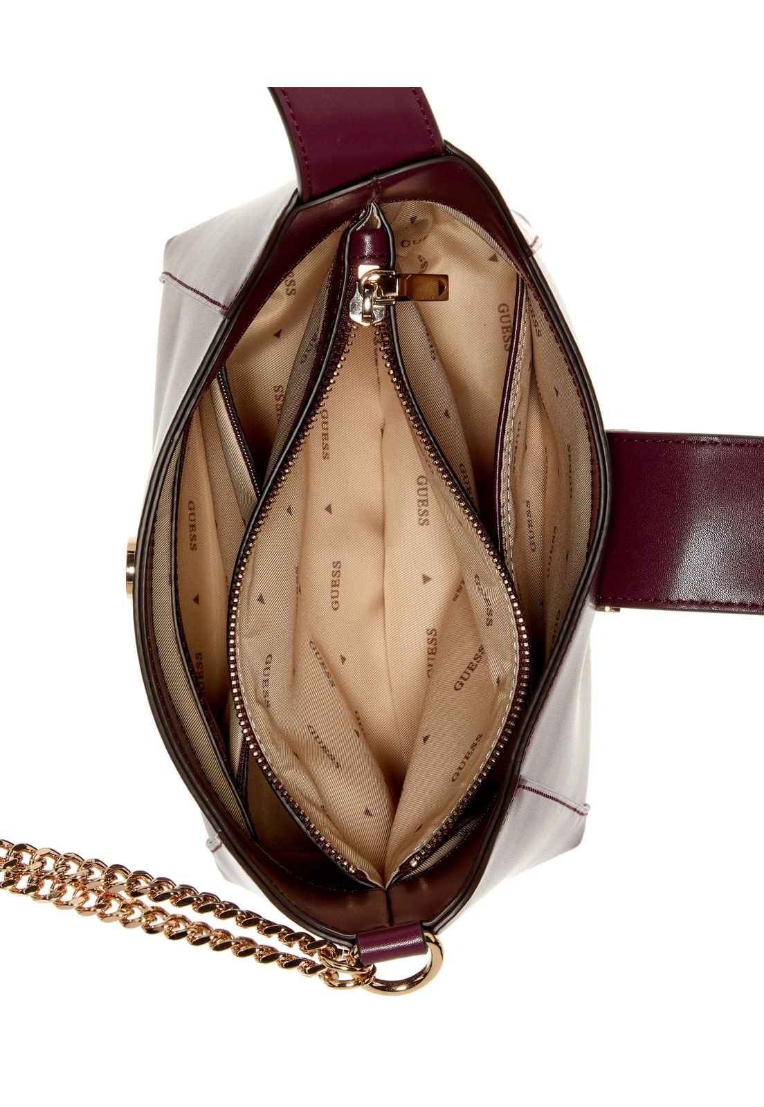 Bolsa Jane Hobo Vinho Vinho 4