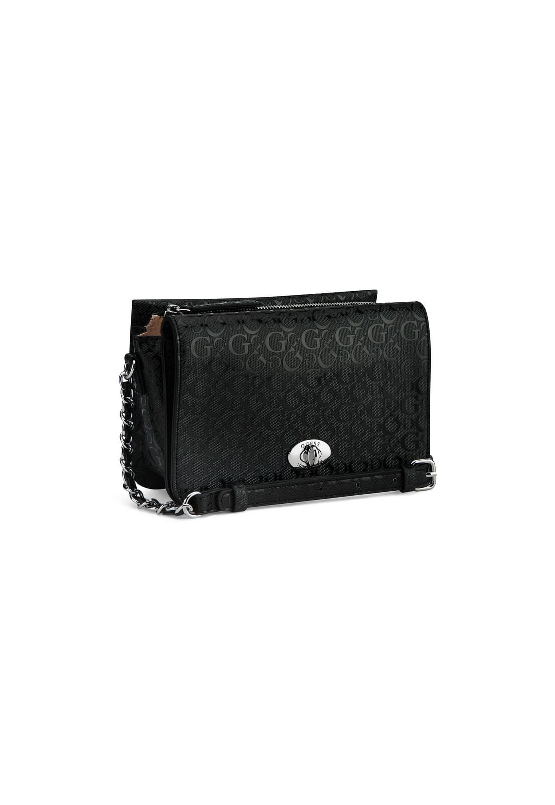 Bolsa Ballantyne Mini Crossbody Flap Preto Preto 2