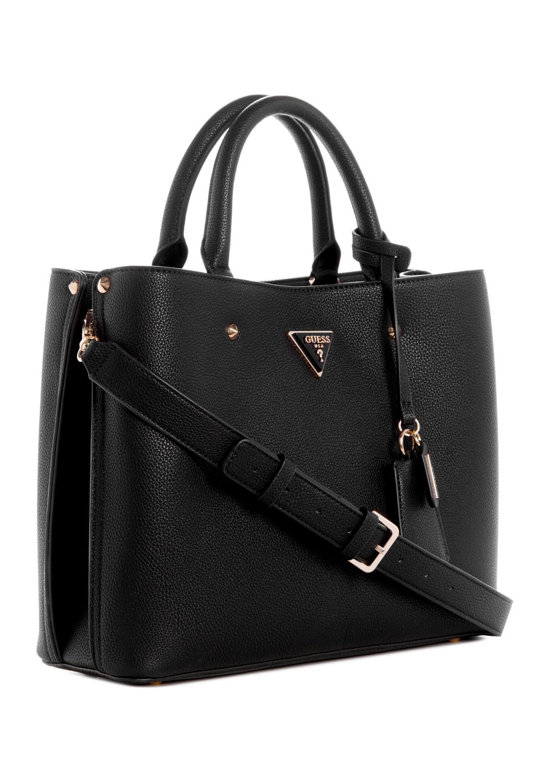 Bolsa Meridian Ii Girlfriend Satchel Preto Preto 2
