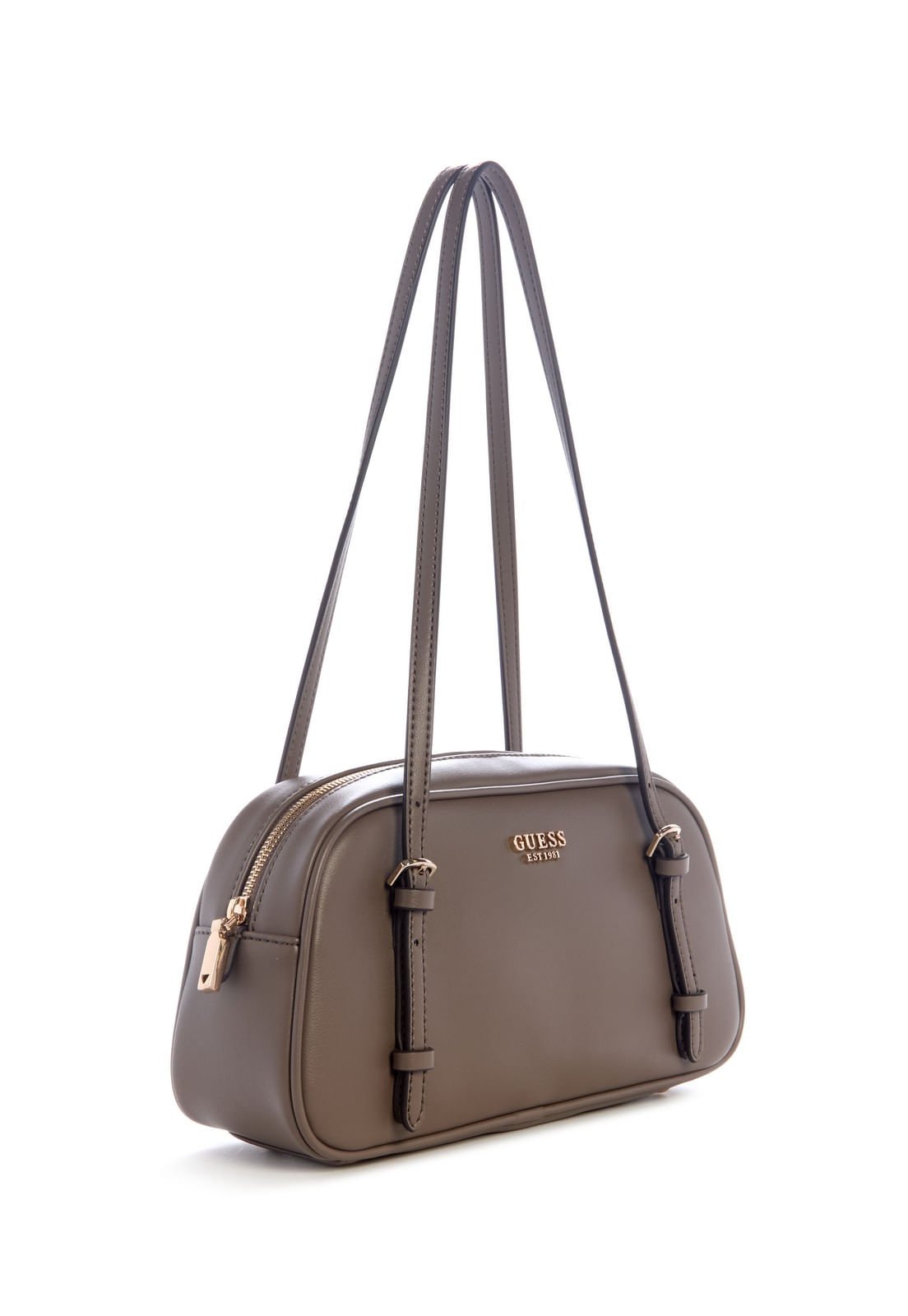 Bolsa Cerelia Shoulder Satchel Bege Marrom 2