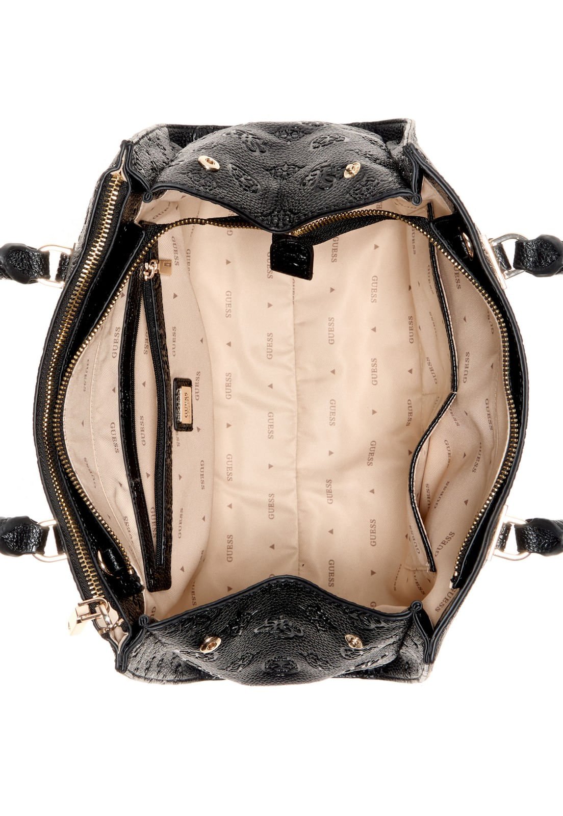 Bolsa Cresidia Ii Society Satchel Preto Preto 4