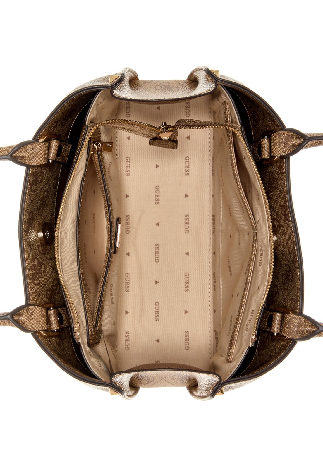 Bolsa Meridian II Shoulder Satchel Bege Bege 4