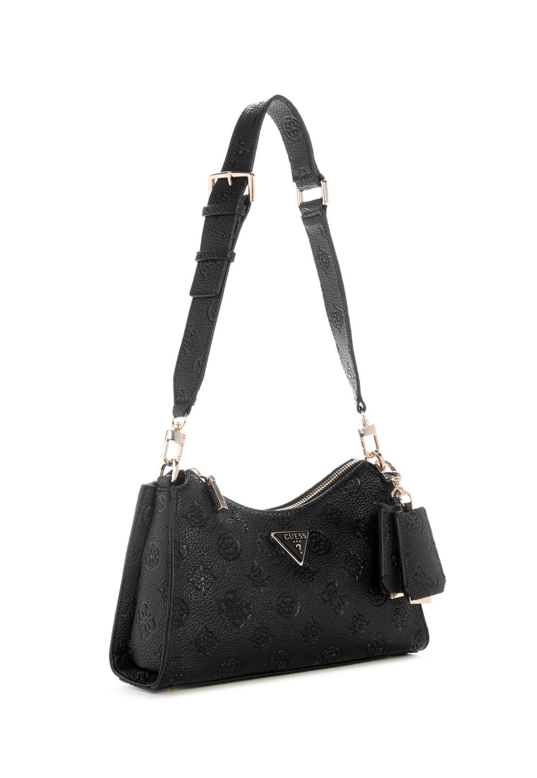 Bolsa Cresidia Ii Top Zip Shoulder Bag Preto Preto 2