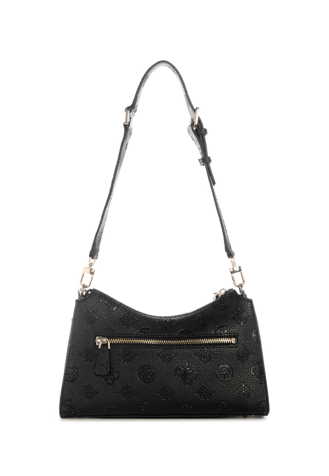 Bolsa Cresidia Ii Top Zip Shoulder Bag Preto Preto 3