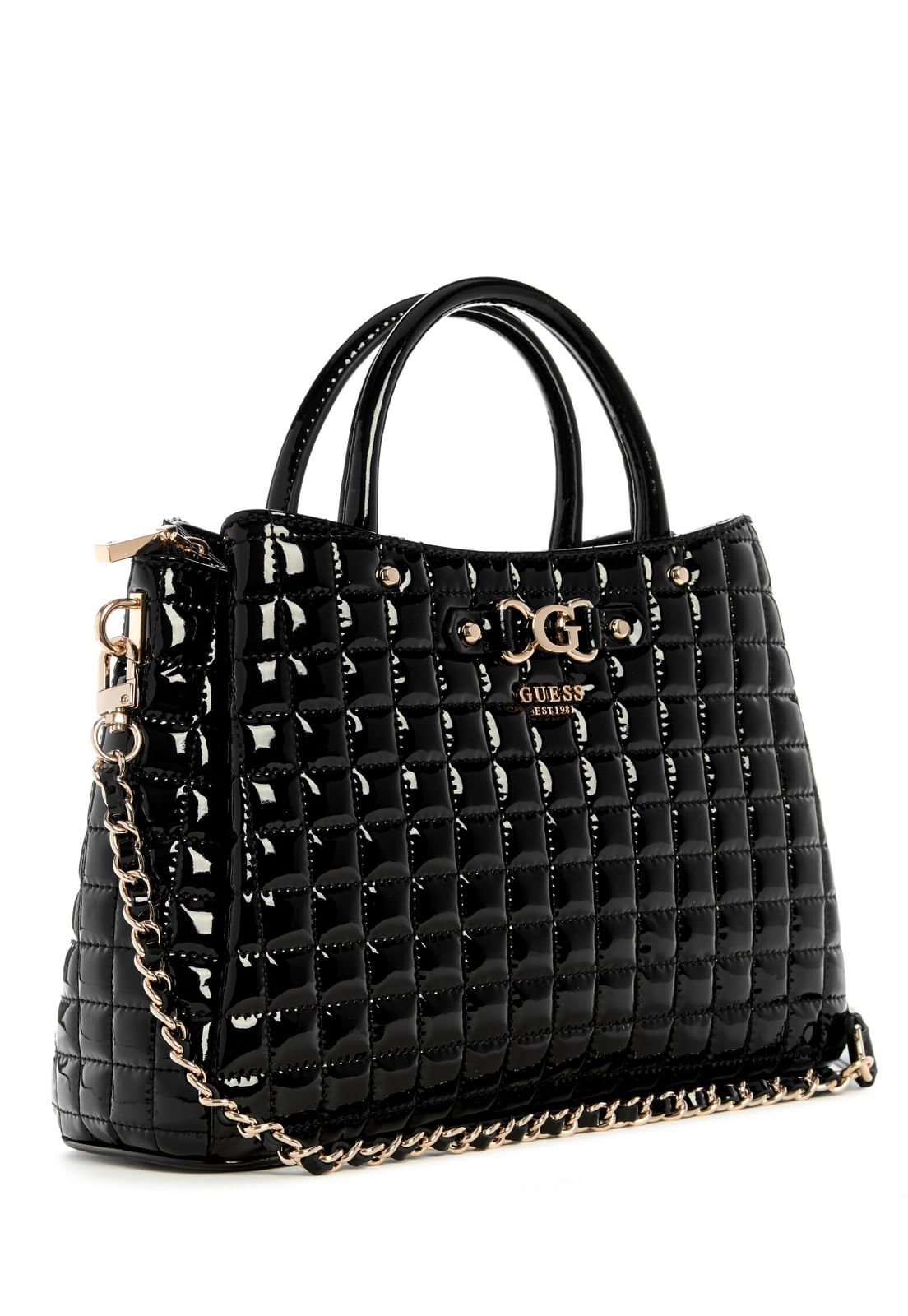 Bolsa Nadira Girlfriend Satchel Preto Preto 2