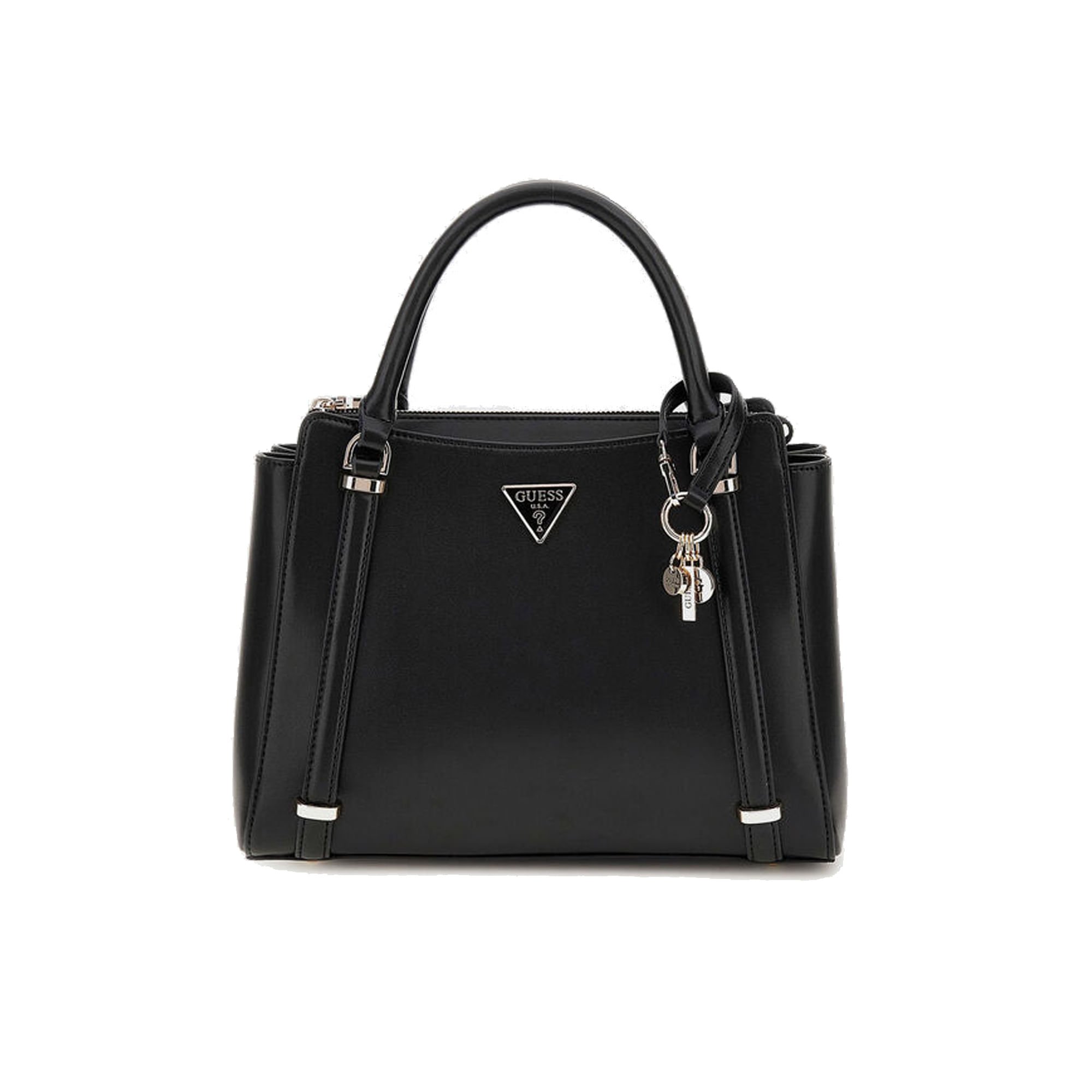 Bolsa Daryna Ii 2 Comp Satchel Preto Preto 1