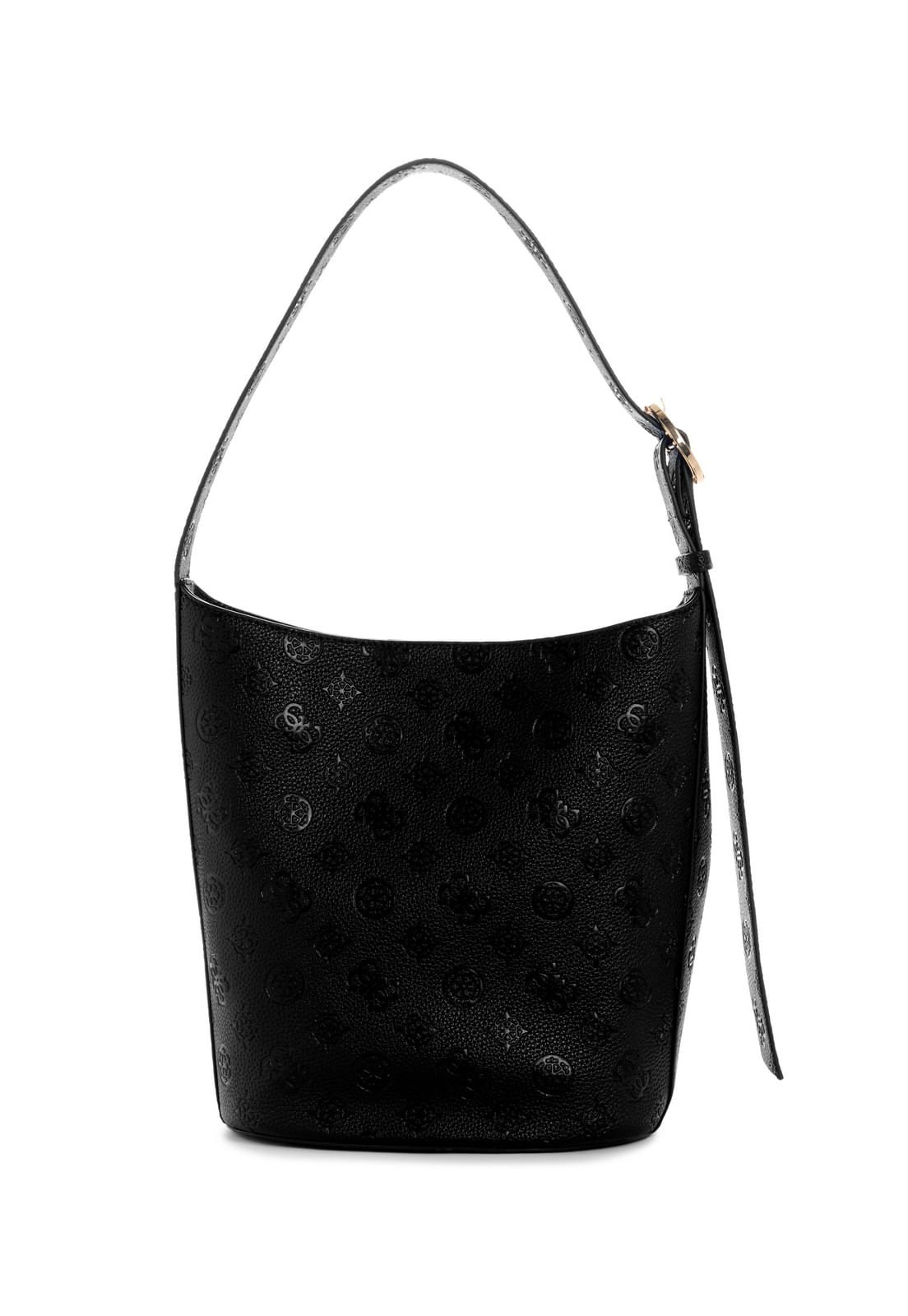 Bolsa Cresidia Ii Bucket Preto Preto 3