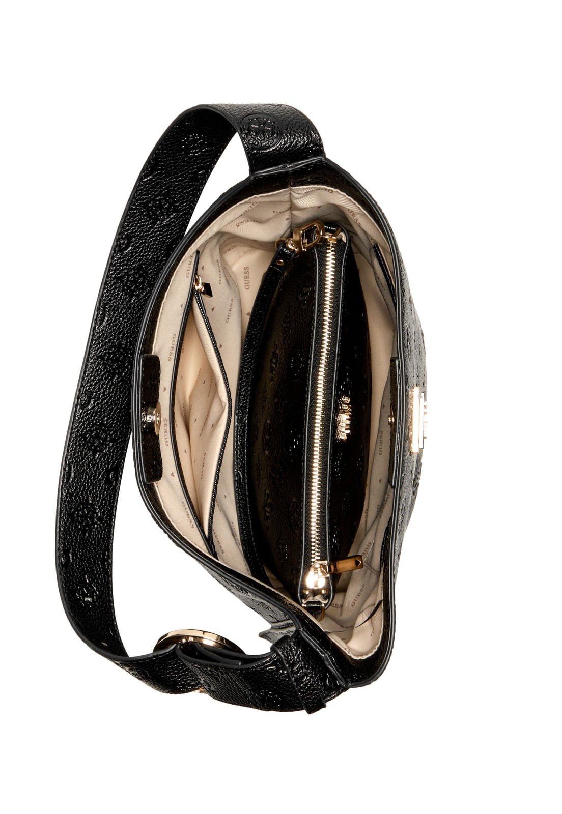 Bolsa Cresidia Ii Bucket Preto Preto 4