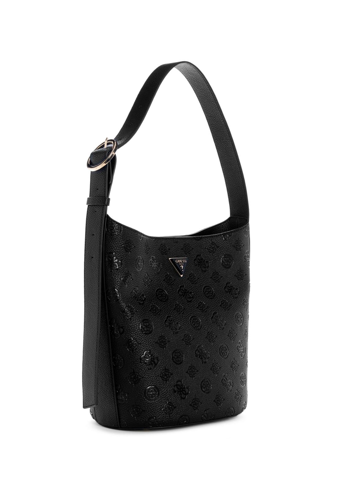 Bolsa Cresidia Ii Bucket Preto Preto 6