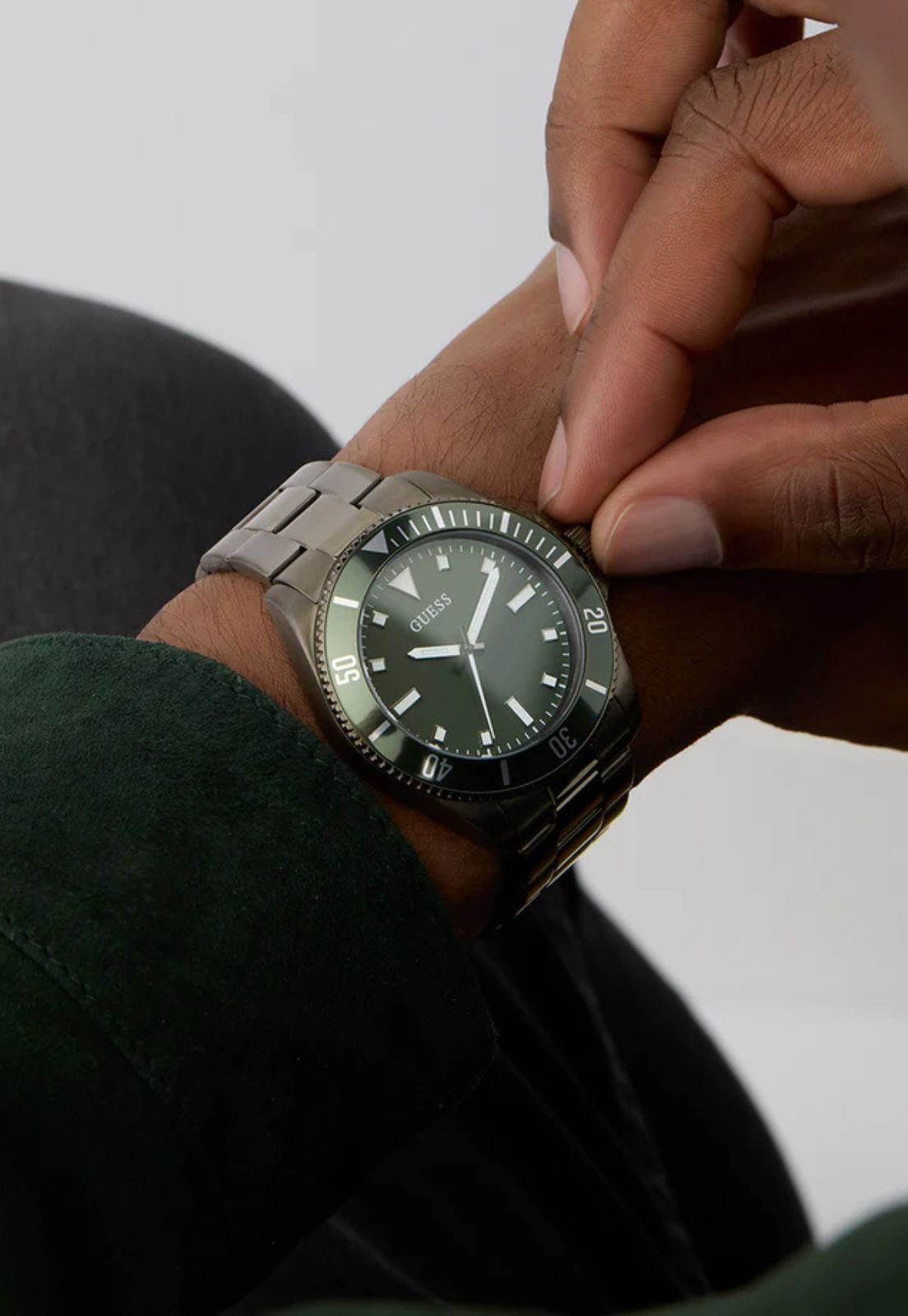 Relógio Sport Aço Preto Preto 2