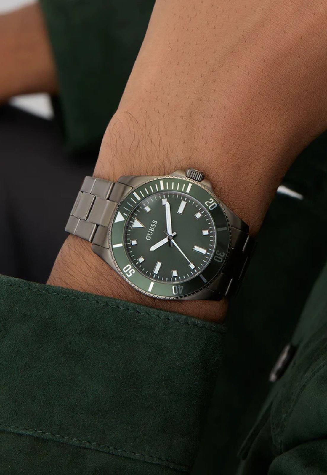 Relógio Sport Aço Preto Preto 5