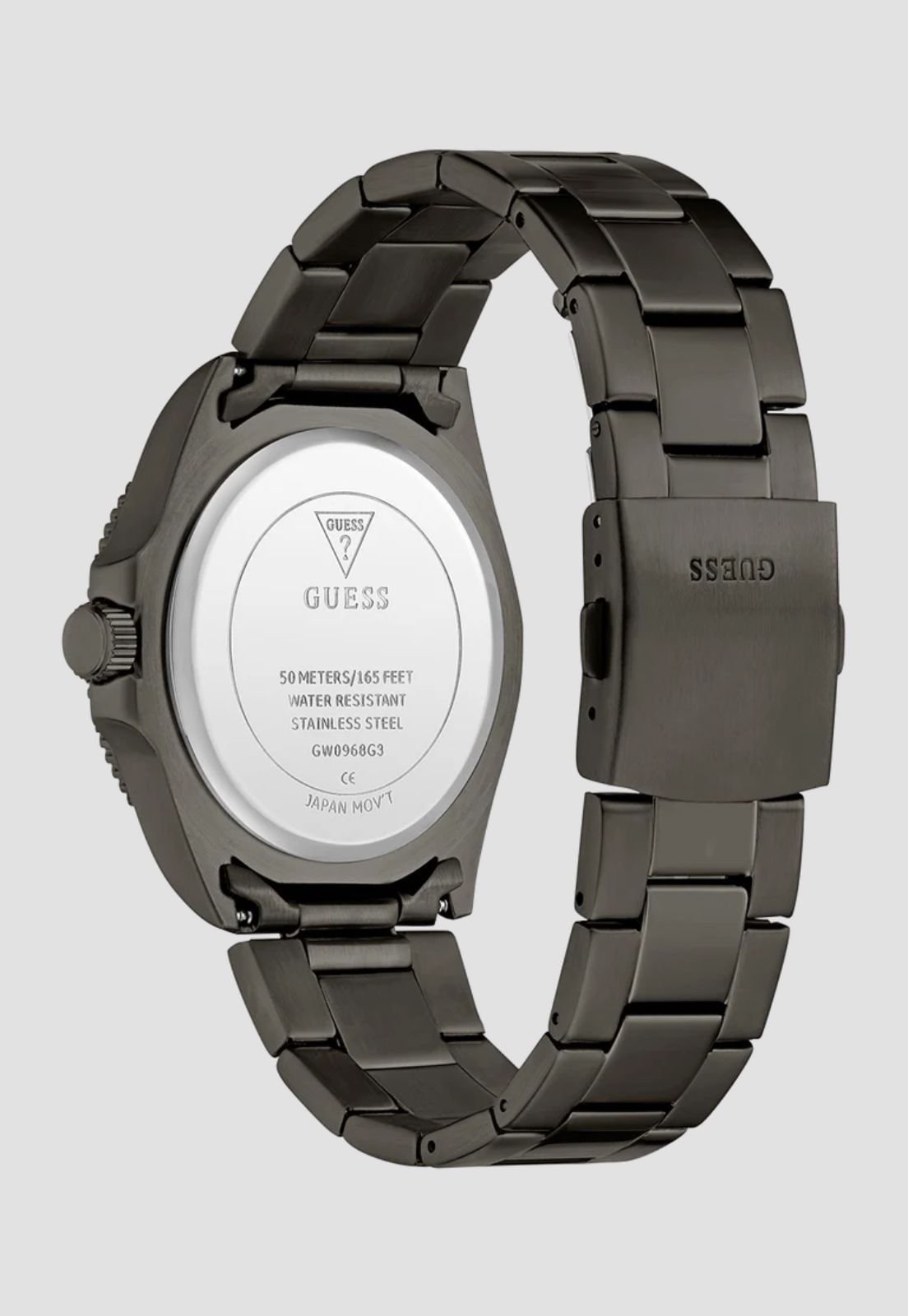 Relógio Sport Aço Preto Preto 7