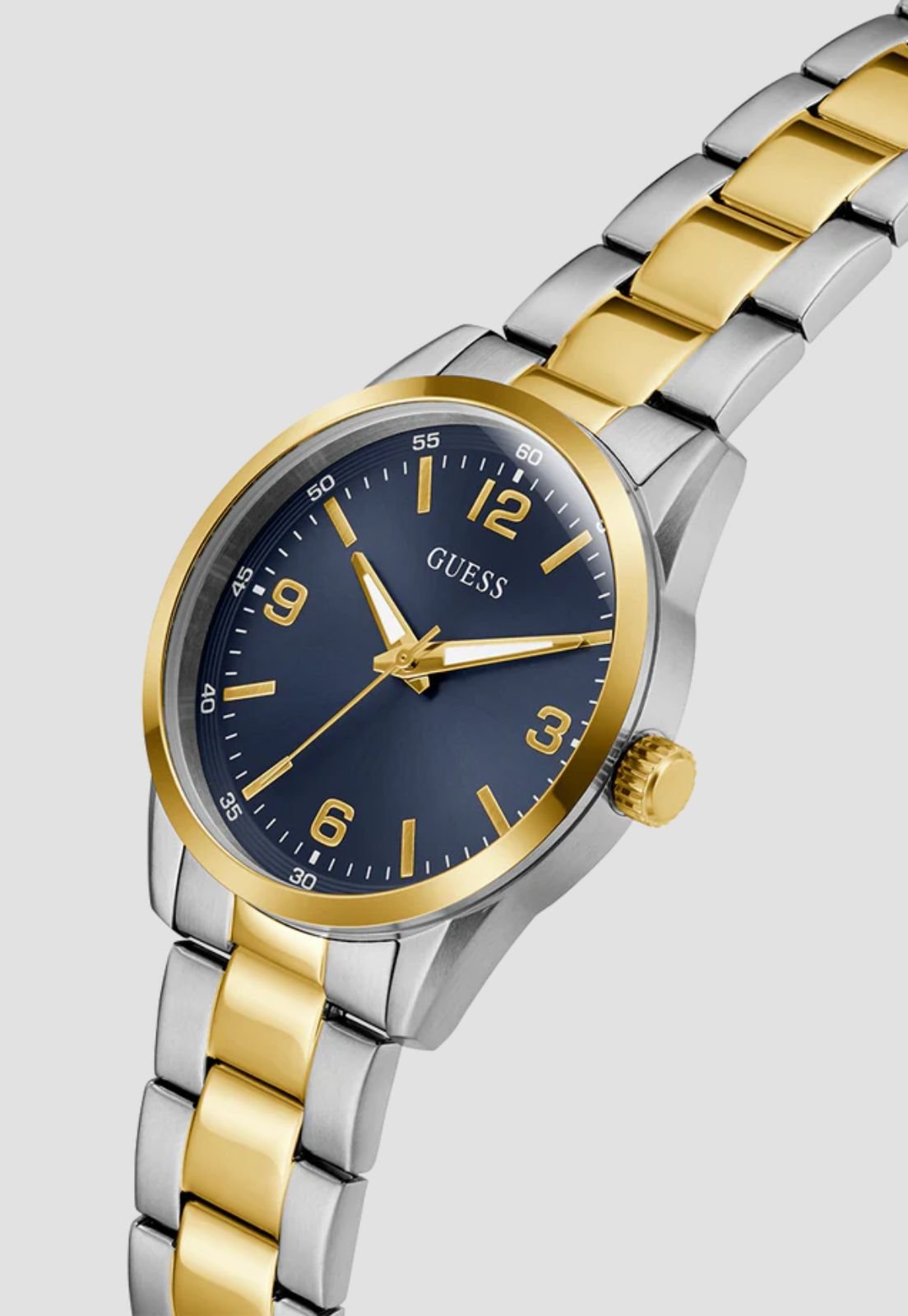 Relógio Sport Aço Dourado e Prata Prata/Dourado 4