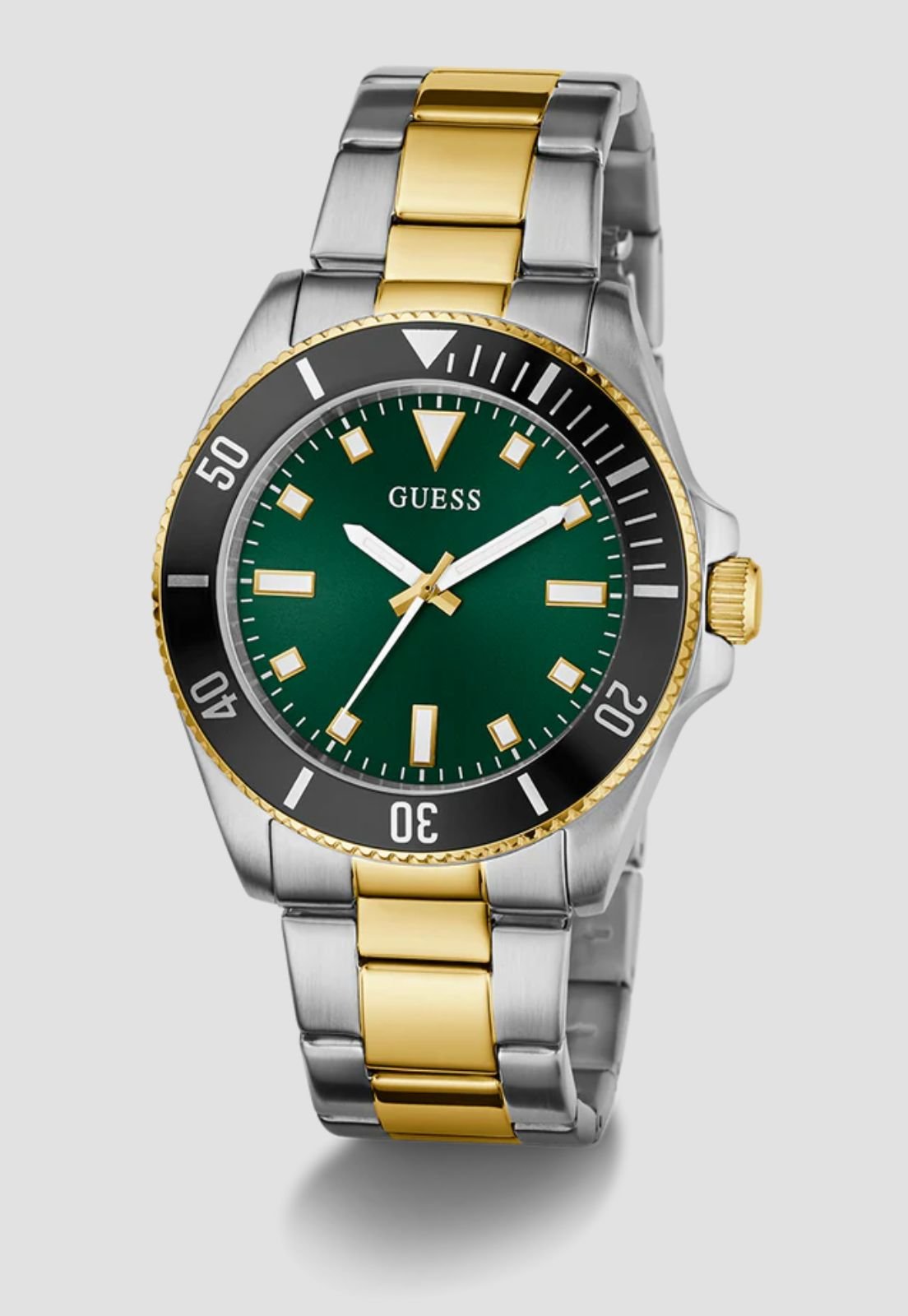 Relógio Sport Aço Dourado e Prata Prata/Dourado 3